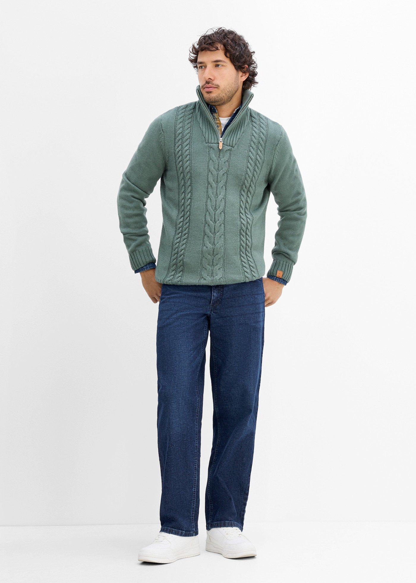 Dżinsy o kroju loose fit, straight - Bonprix
