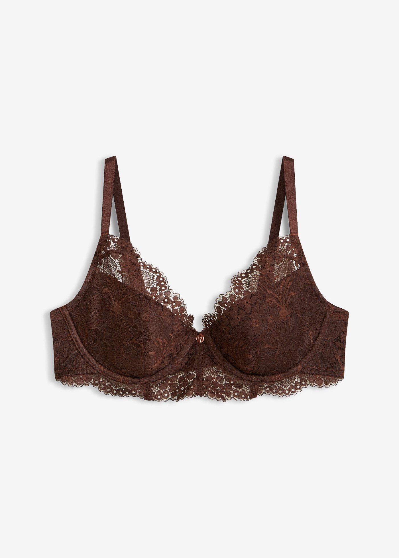 Soutien-gorge à coques et dentelle