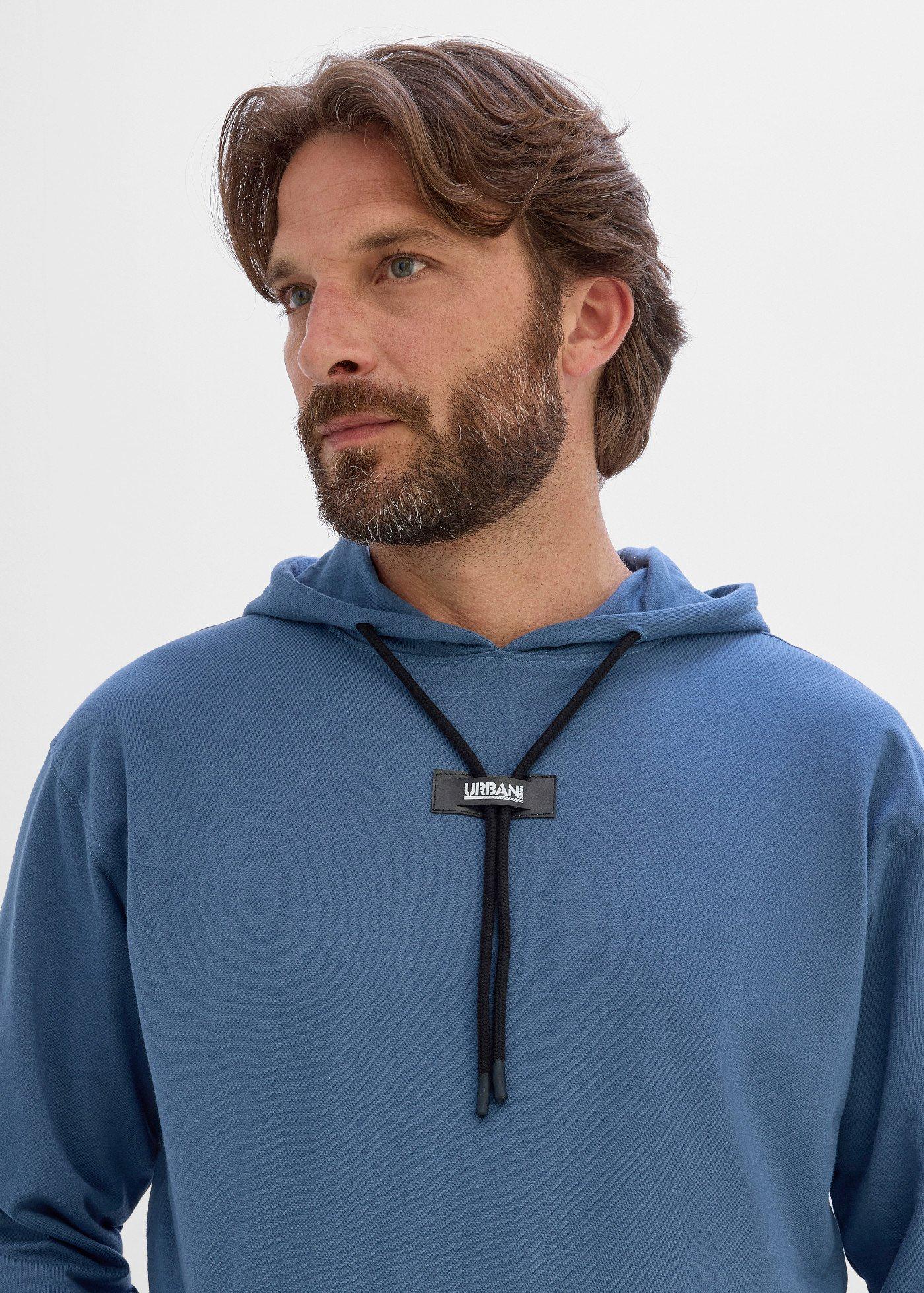 Bluza z kapturem z czystej bawełny organicznej - Bonprix