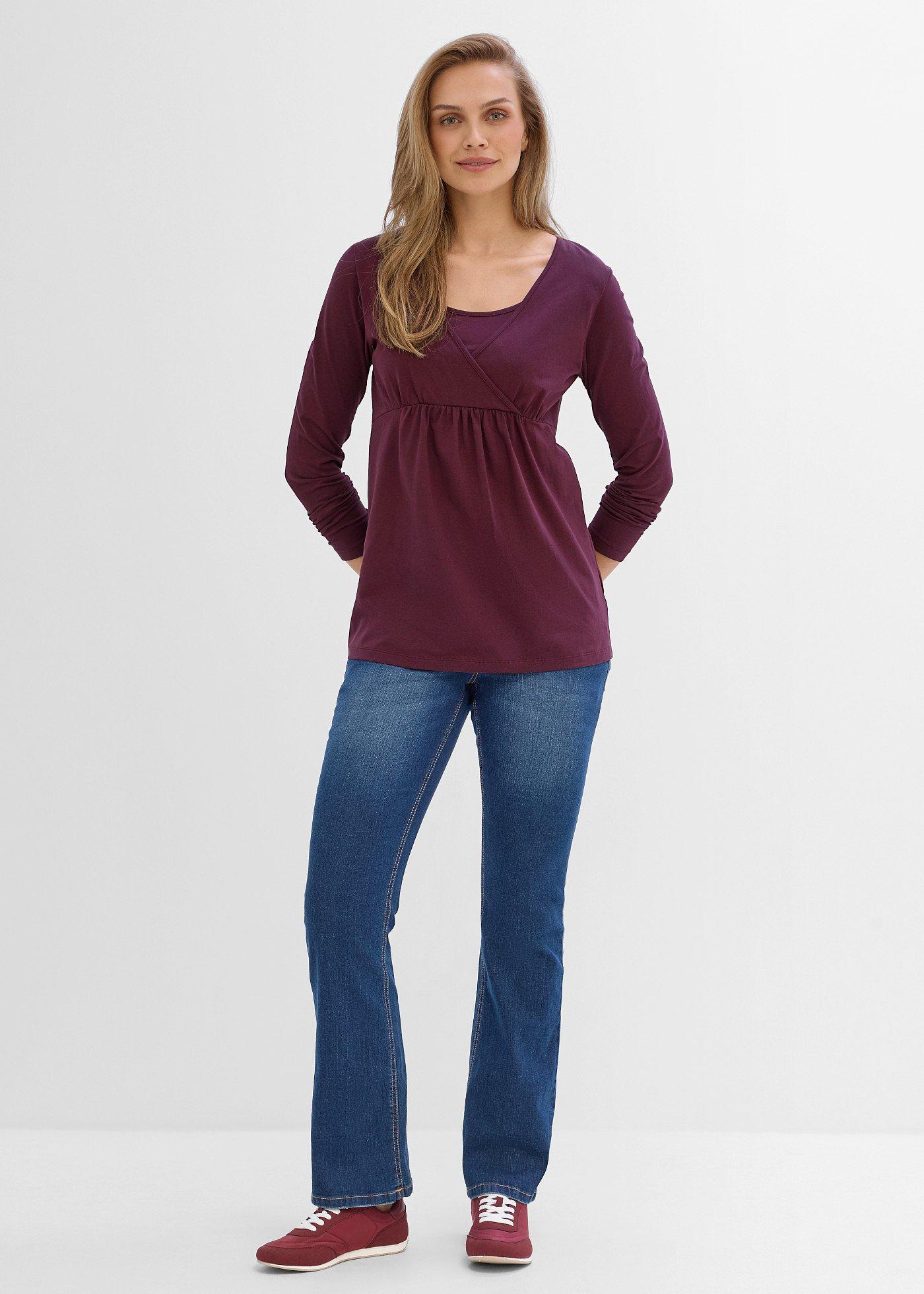 T-shirt ciążowy i do karmienia, 2 w 1 - Bonprix