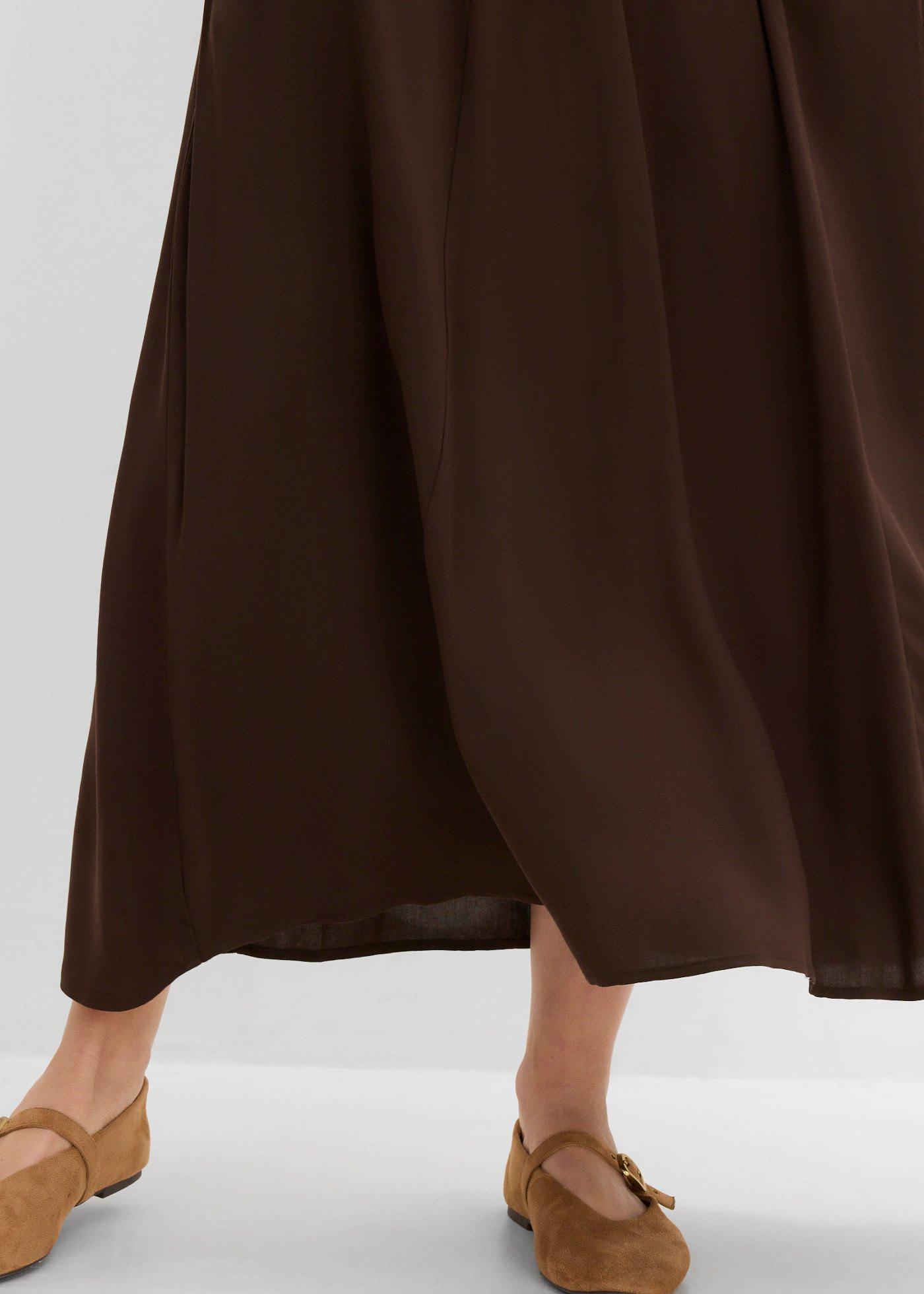 Spódnica maxi z lejącej wiskozy (zestaw 2-cz.) - Bonprix