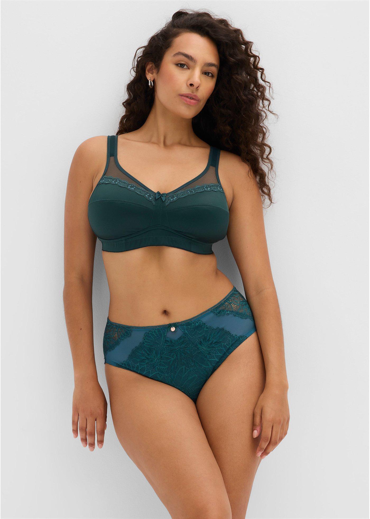 Biustonosz odciążający bez fiszbinów z wyściełanymi ramiączkami (2 szt.) - Bonprix
