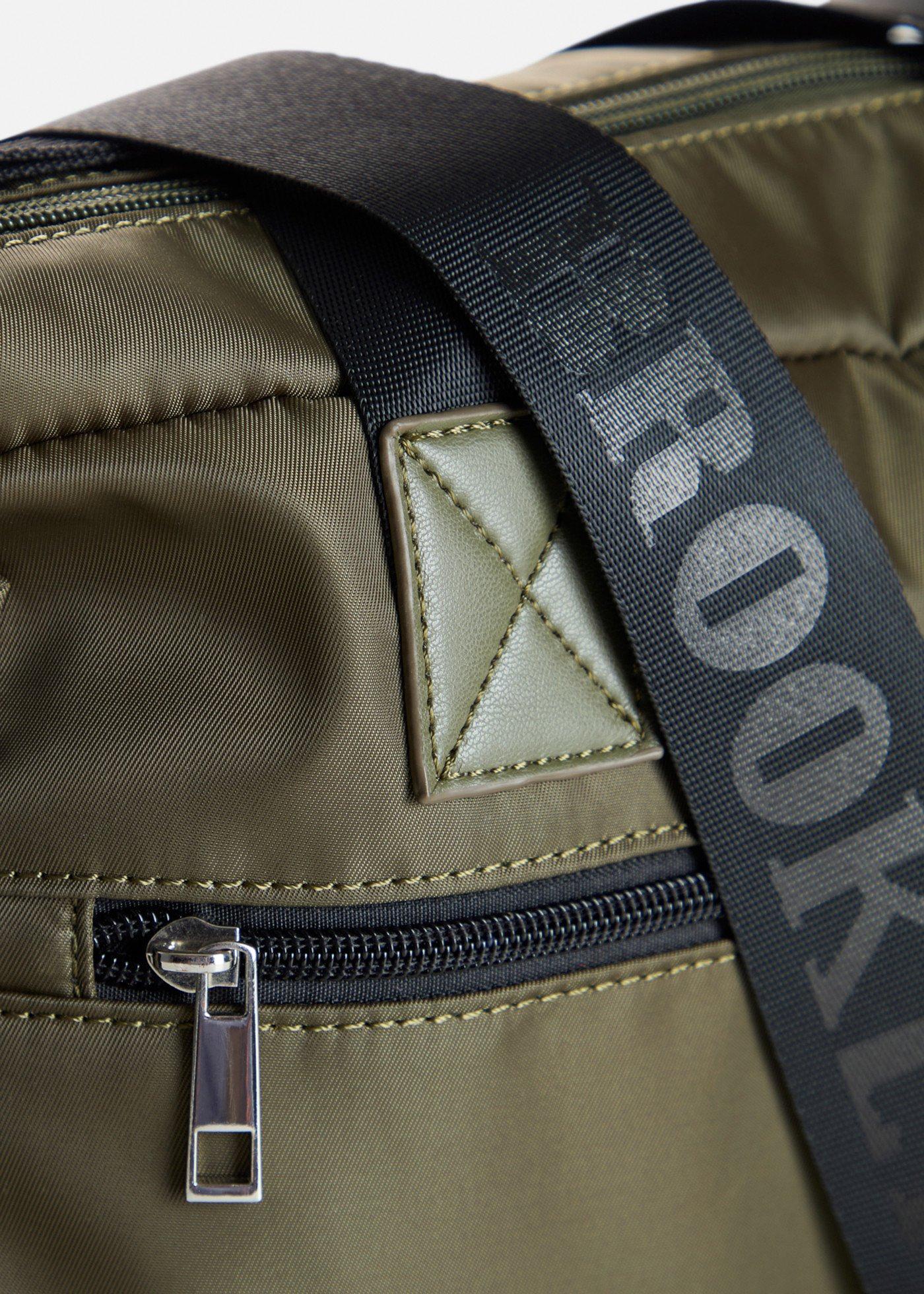 Torba sportowa z kontrastowymi detalami - Bonprix