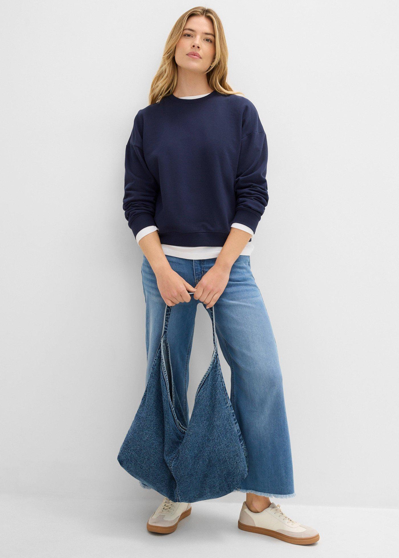 Krótka bluza z czystej bawełny organicznej - Bonprix