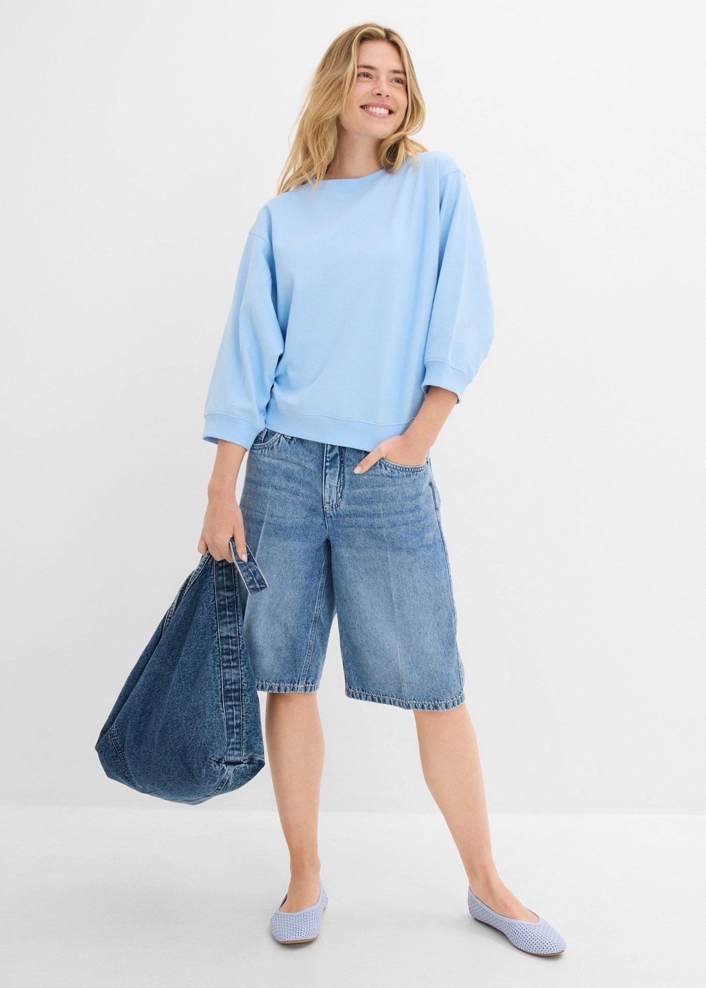 Bawełniana bluza oversize - Bonprix