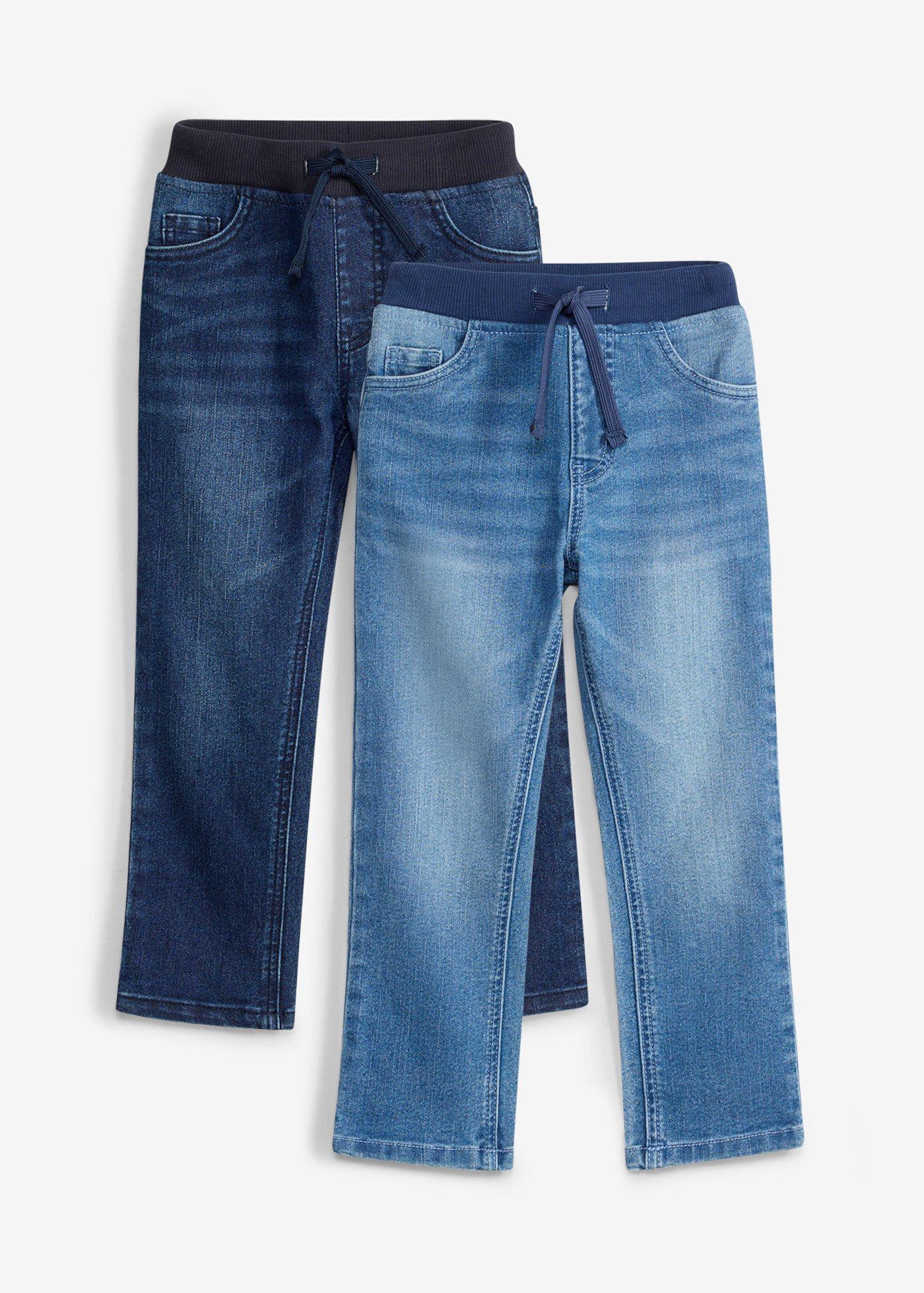 Jeansy regular fit, straight (2 pary) - Bonprix