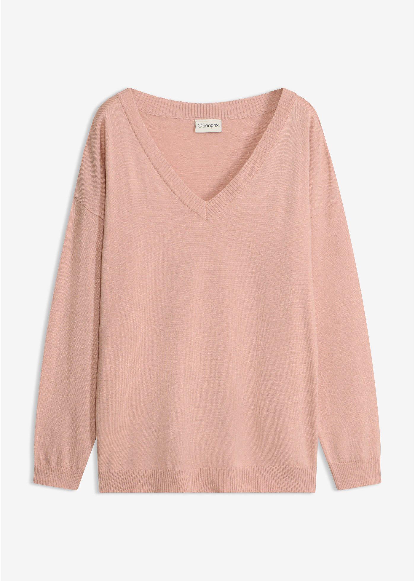 Pulover oversize din material cu viscoză