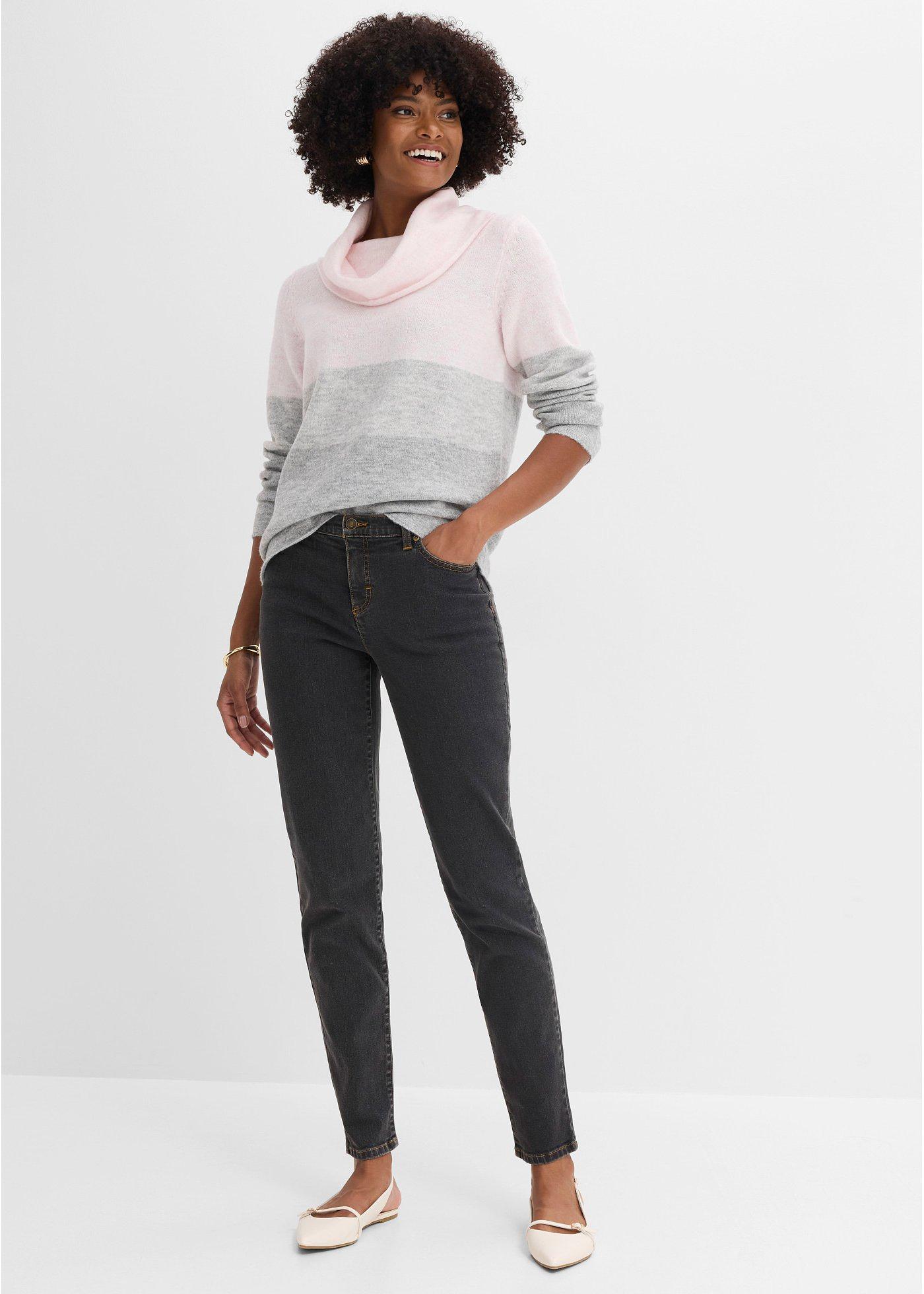Sweter z golfem - Bonprix