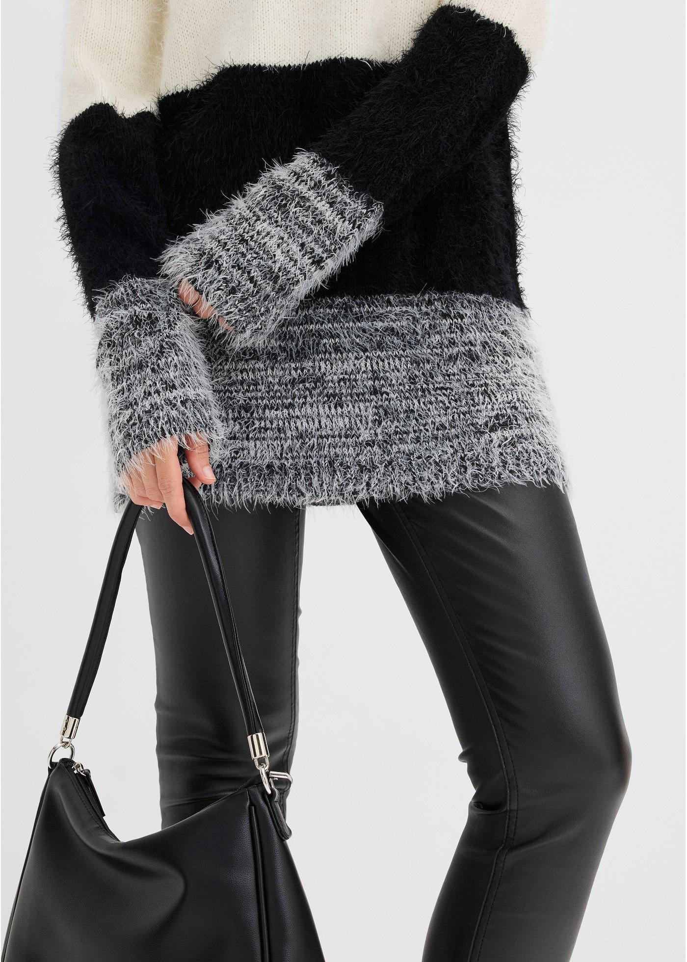 Sweter z grubej dzianiny - Bonprix