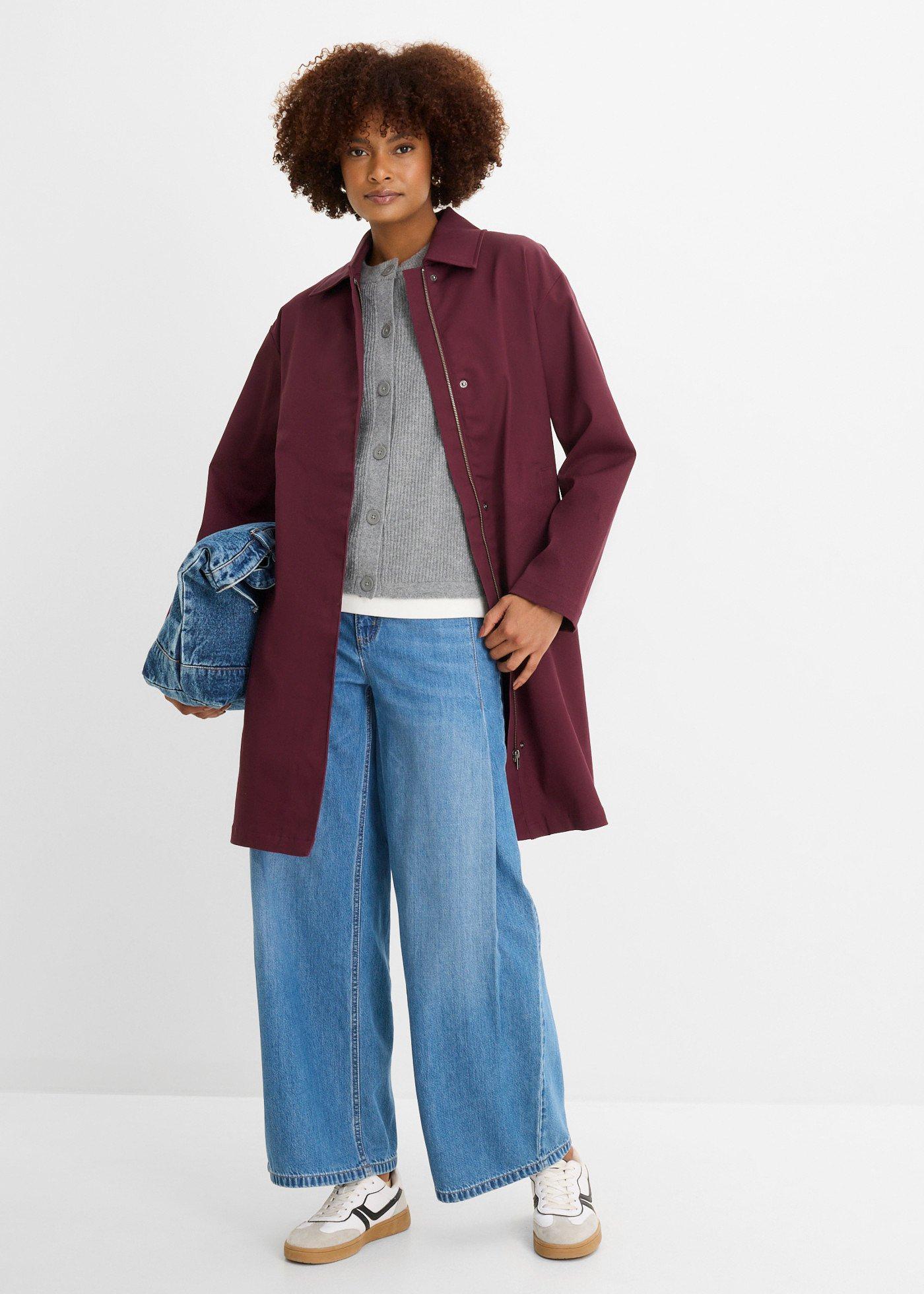 Hydrofobowy trencz, oversize - Bonprix