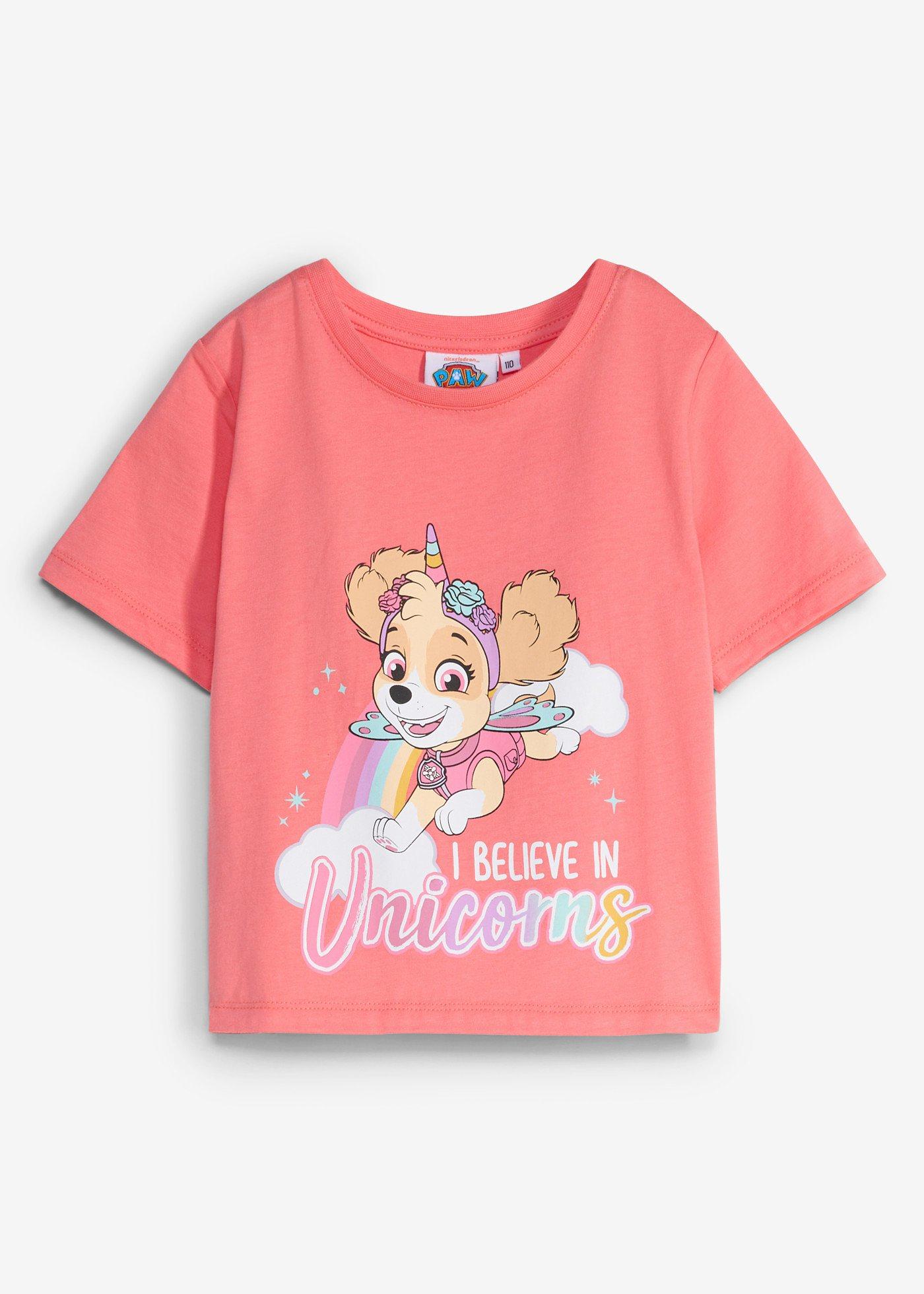 T-shirt z czystej bawełny z motywem Psiego Patrolu - Bonprix