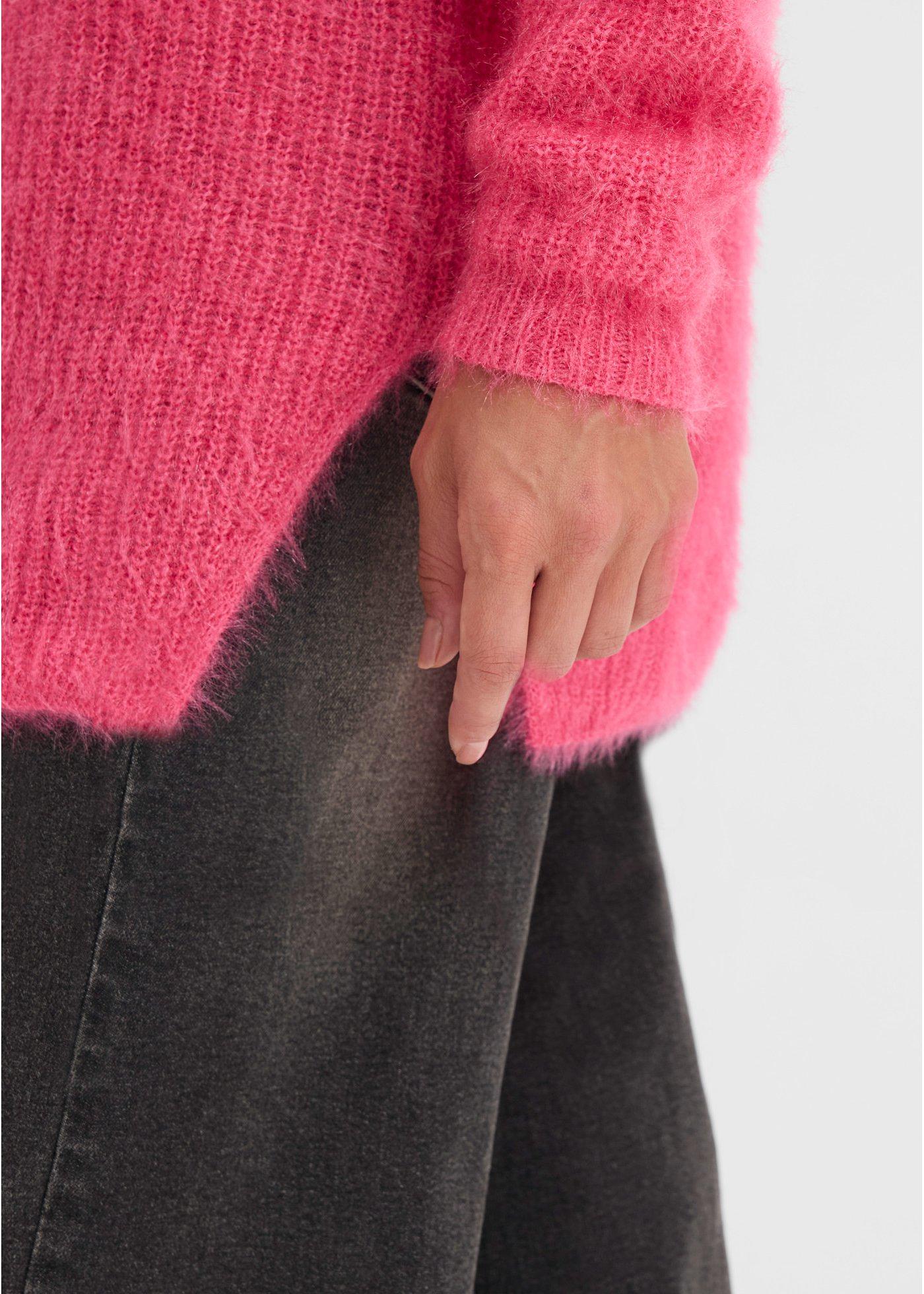 Sweter z golfem oversize - Bonprix