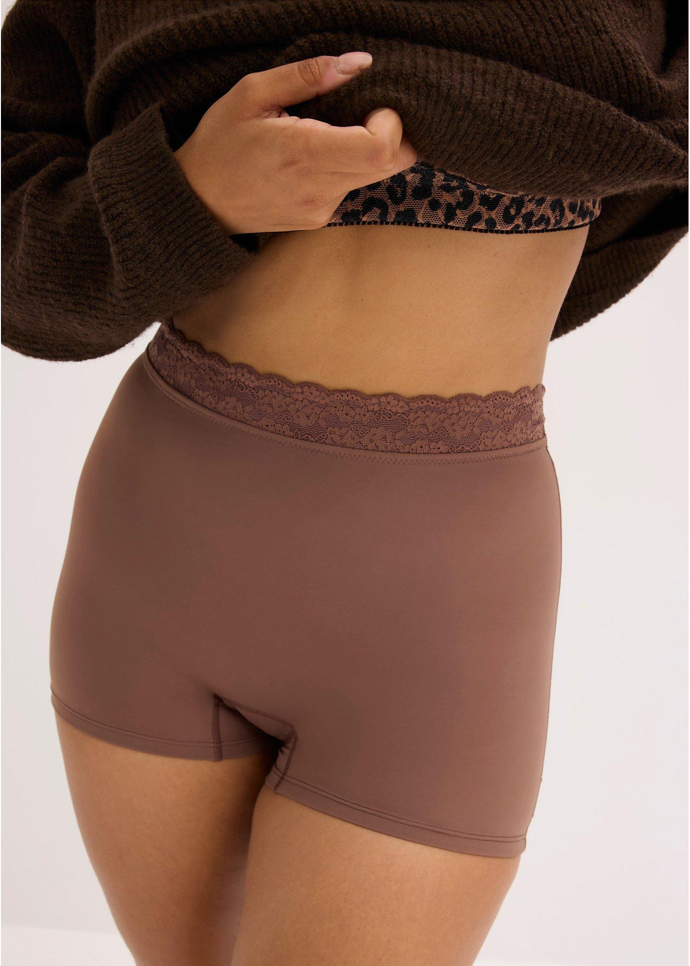 Lekko modelujące figi z koronką (2 szt.) - Bonprix