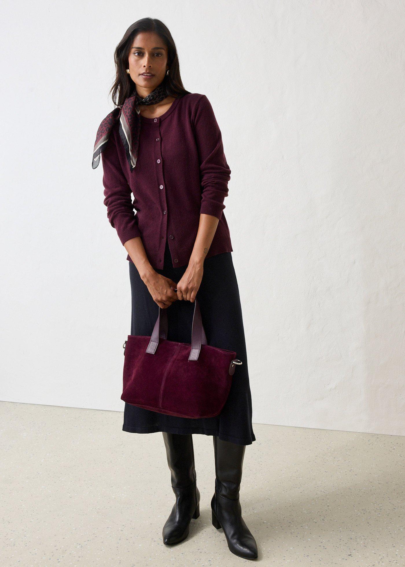 Kardigan z miękkiej mieszanki kaszmiru zgodnego ze standardem Good Cashmere Standard® - Bonprix