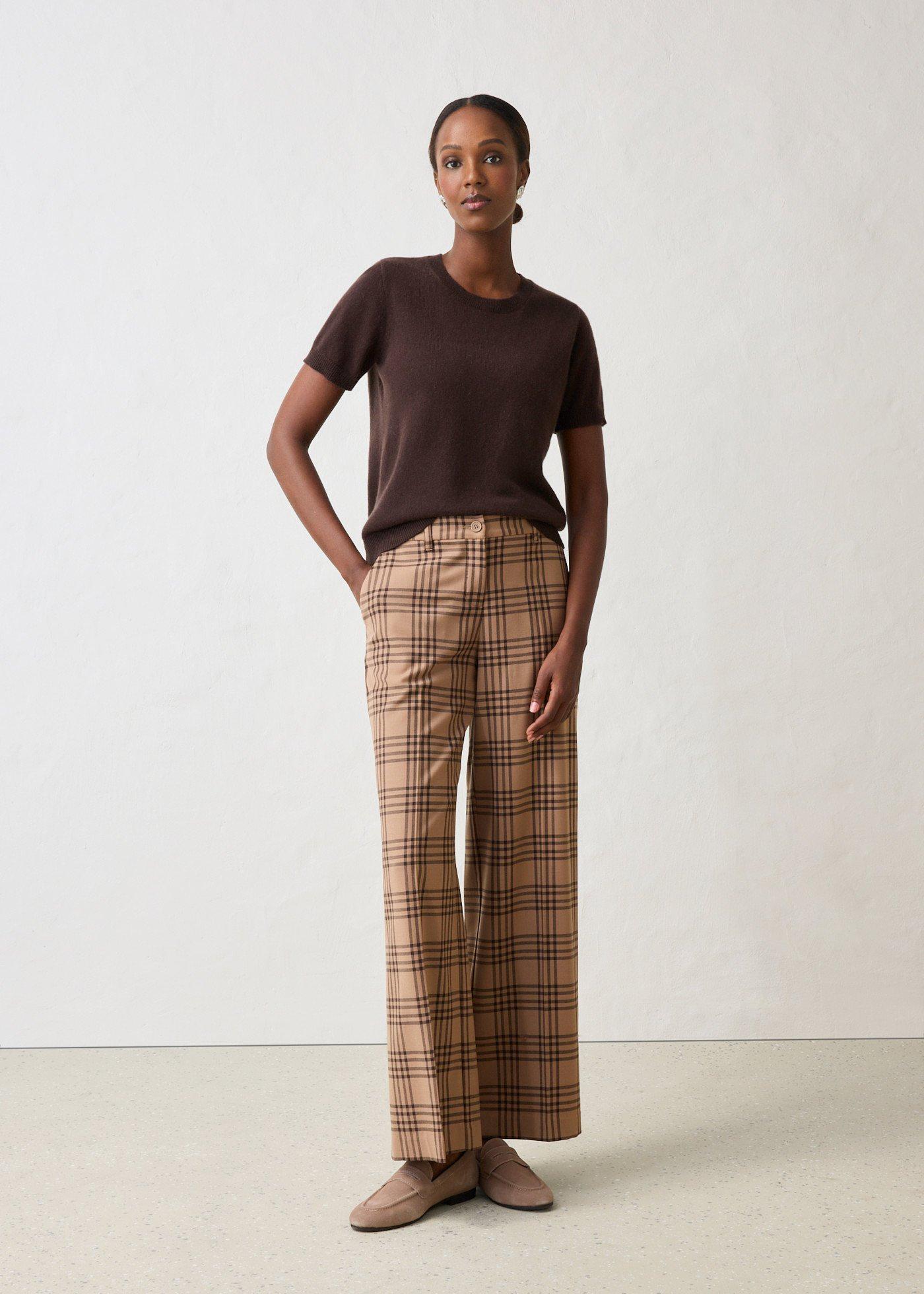 Sweter z krótkim rękawem z czystego kaszmiru zgodnego ze standardem Good Cashmere Standard® - Bonprix