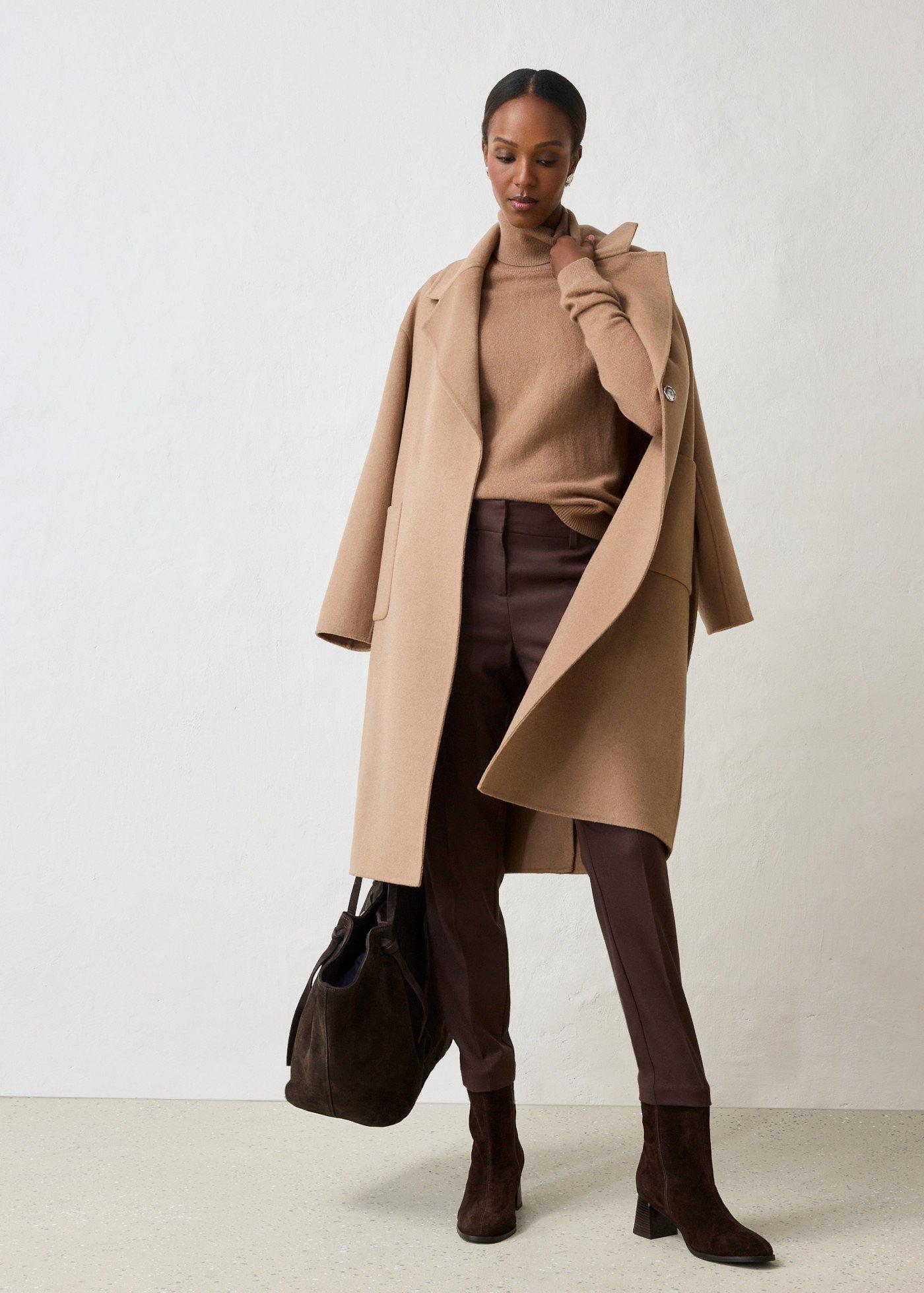 Sweter z golfem z miękkiej mieszanki kaszmiru wysokiej jakości Good Cashmere Standard® - Bonprix