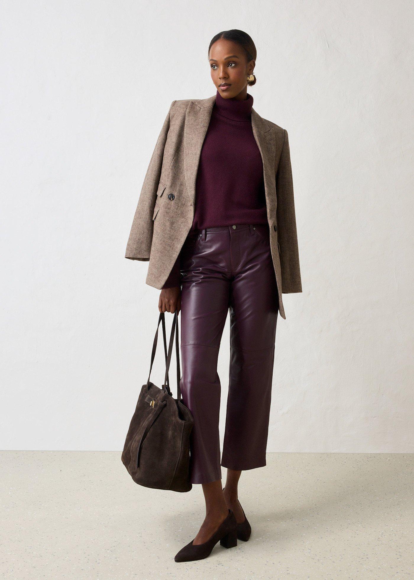 Sweter z golfem z miękkiej mieszanki kaszmiru wysokiej jakości Good Cashmere Standard® - Bonprix