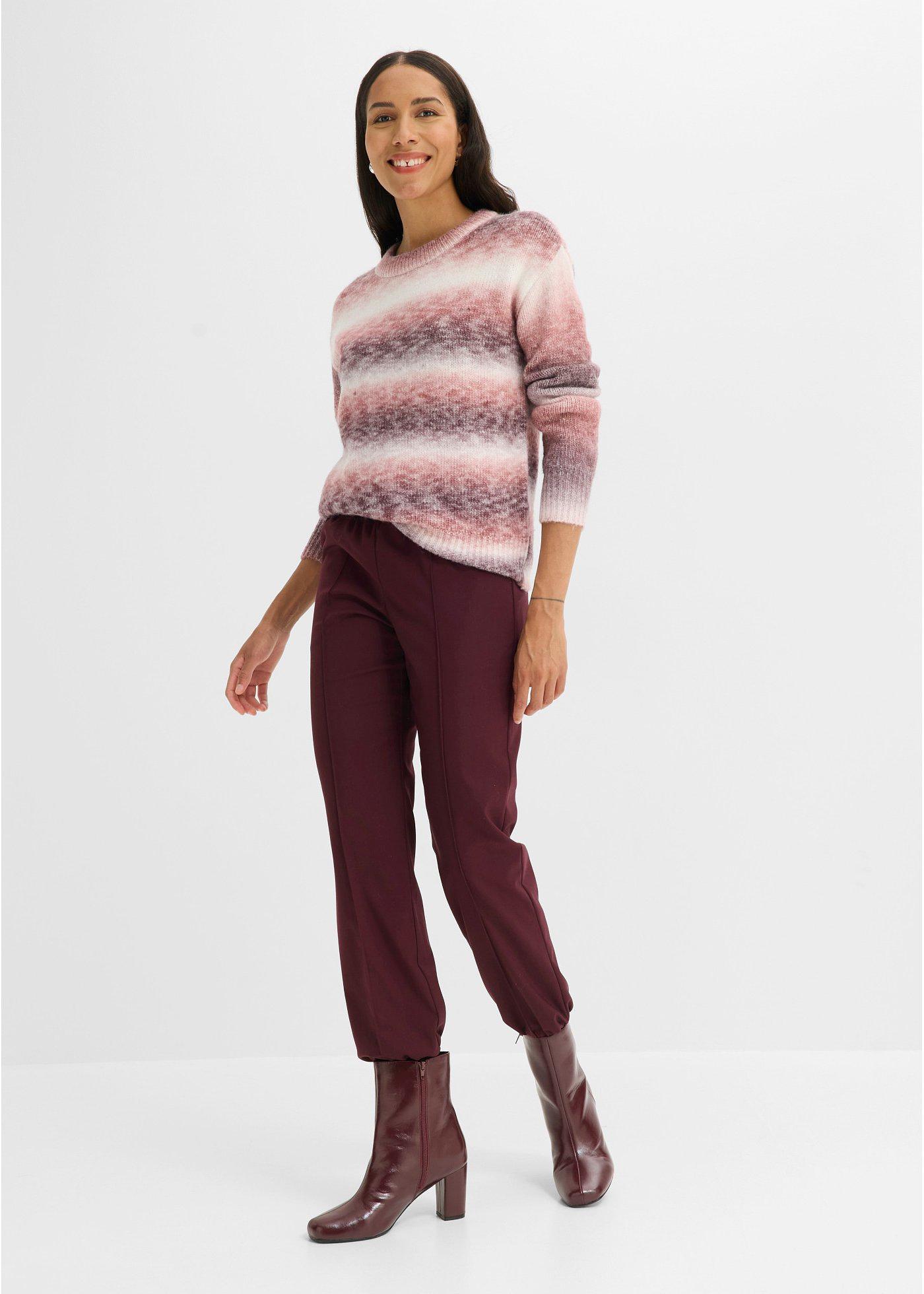 Sweter z efektem ombre - Bonprix
