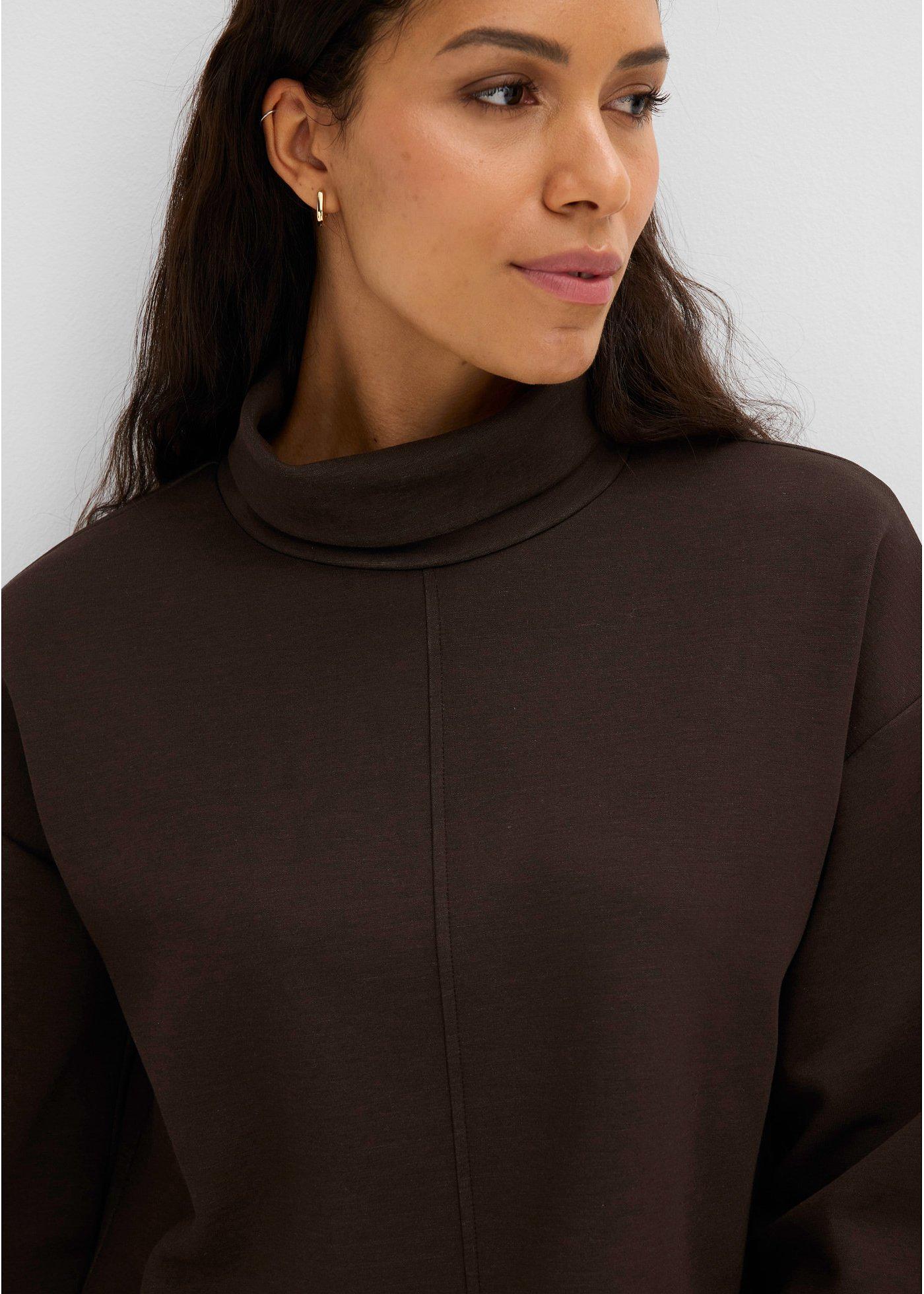Bluza z dzianiny scuba - Bonprix