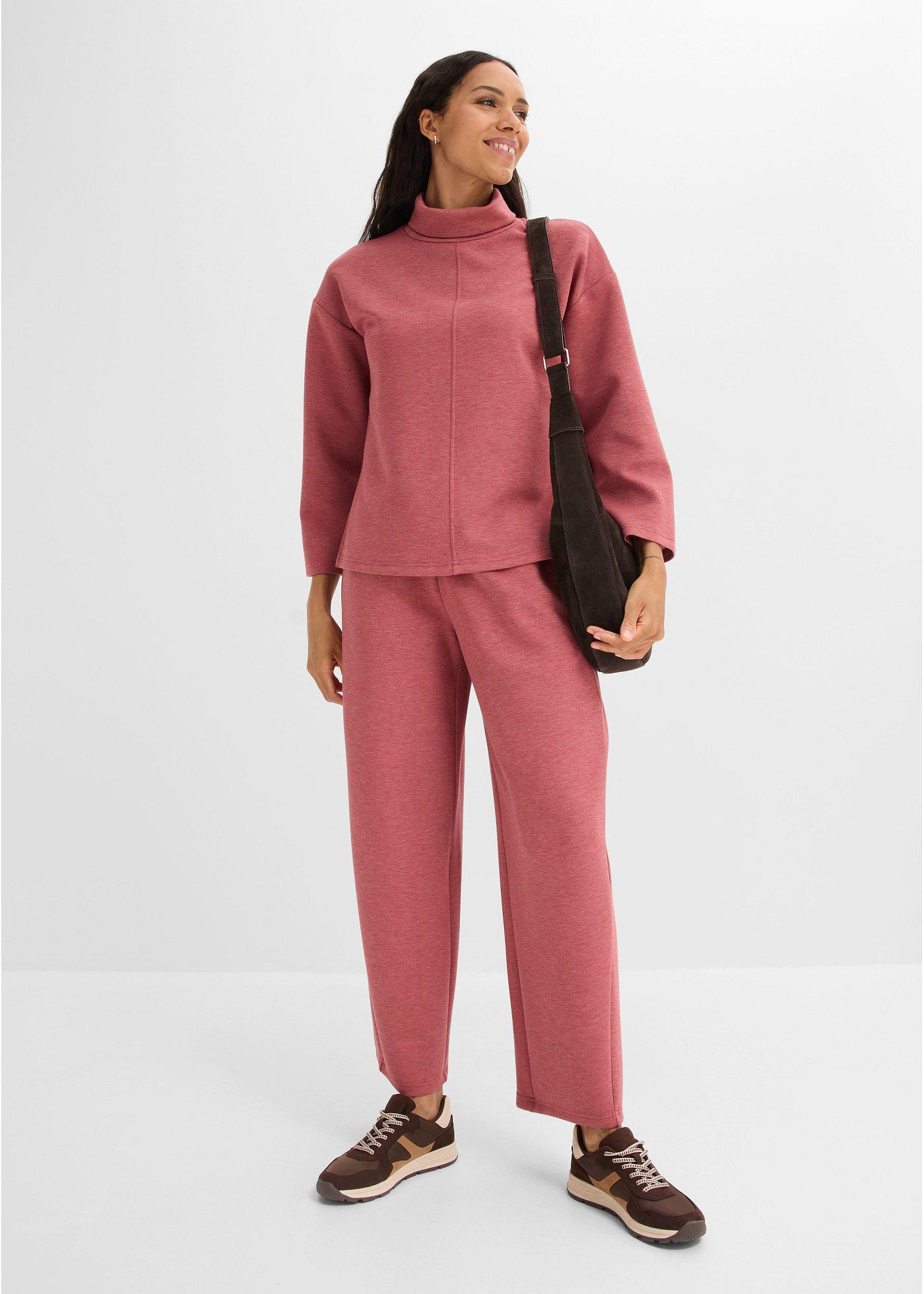 Bluza z dzianiny scuba - Bonprix