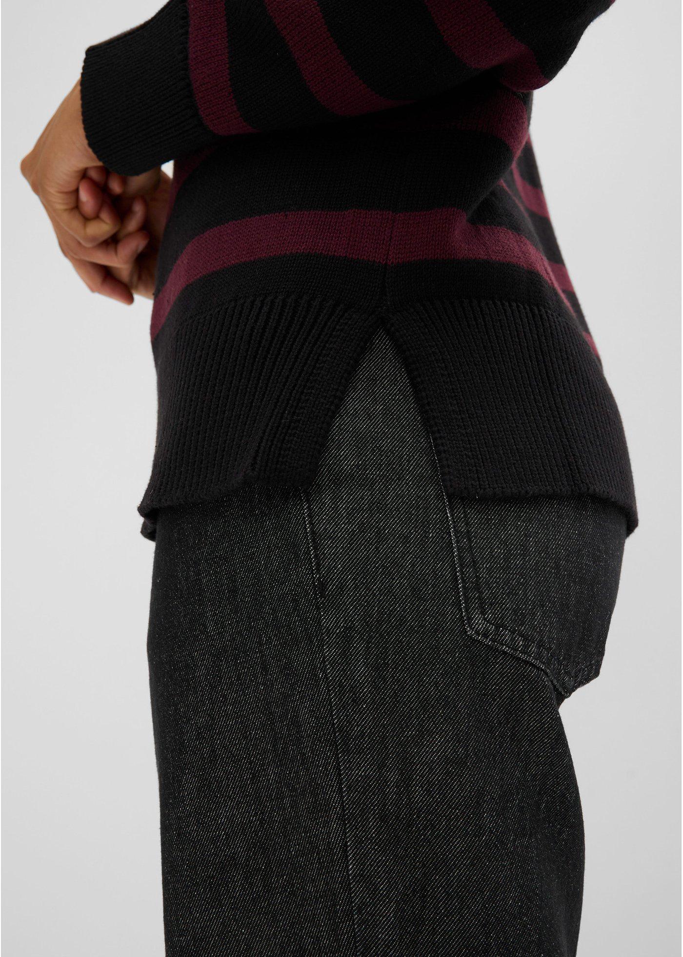 Sweter oversize z mieszanki bawełny - Bonprix
