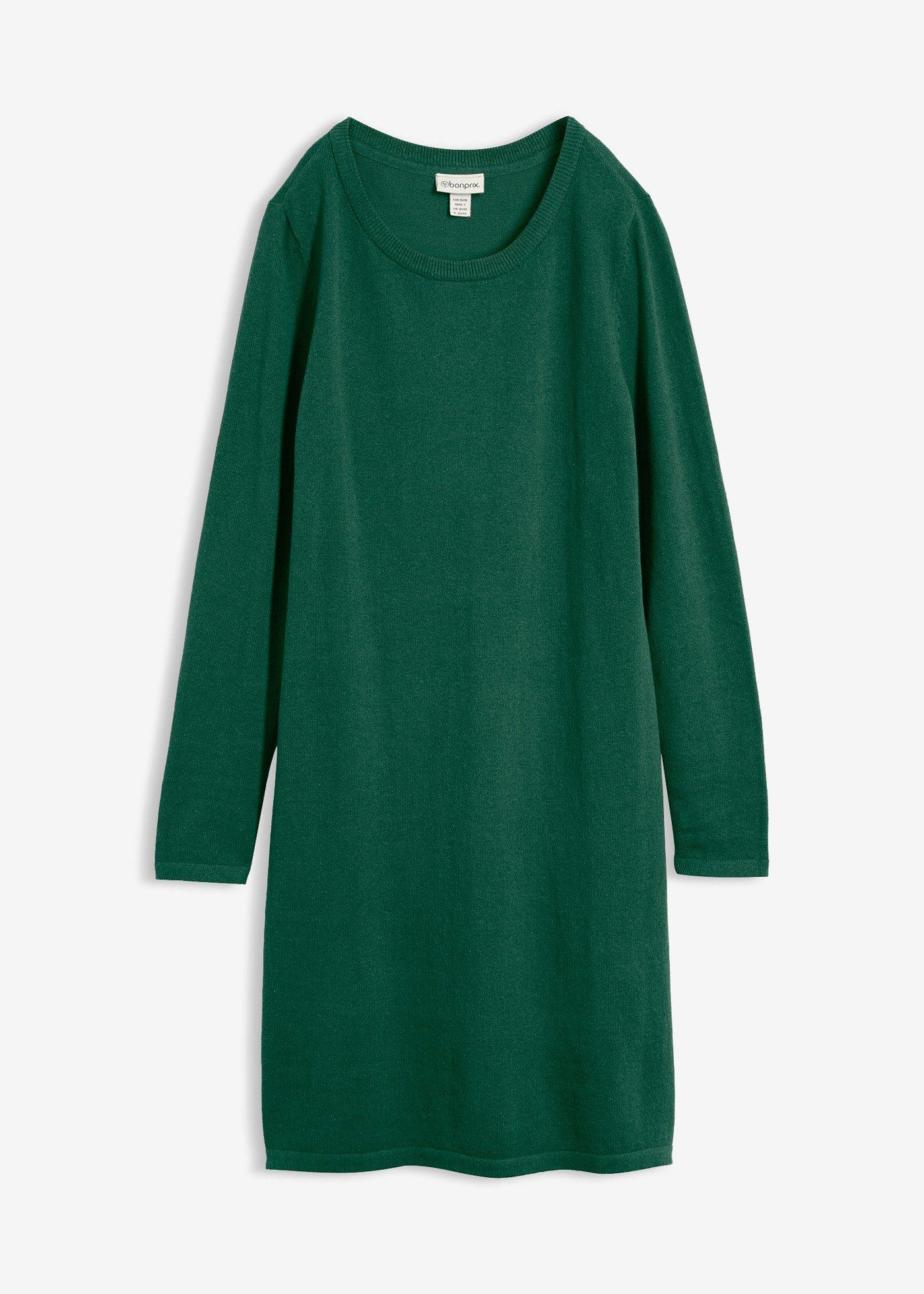Rochie tricotată cu bumbac reciclat