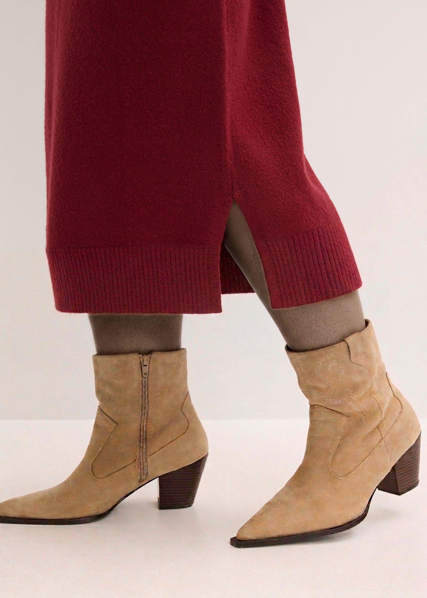 Sukienka dzianinowa oversize midi - Bonprix