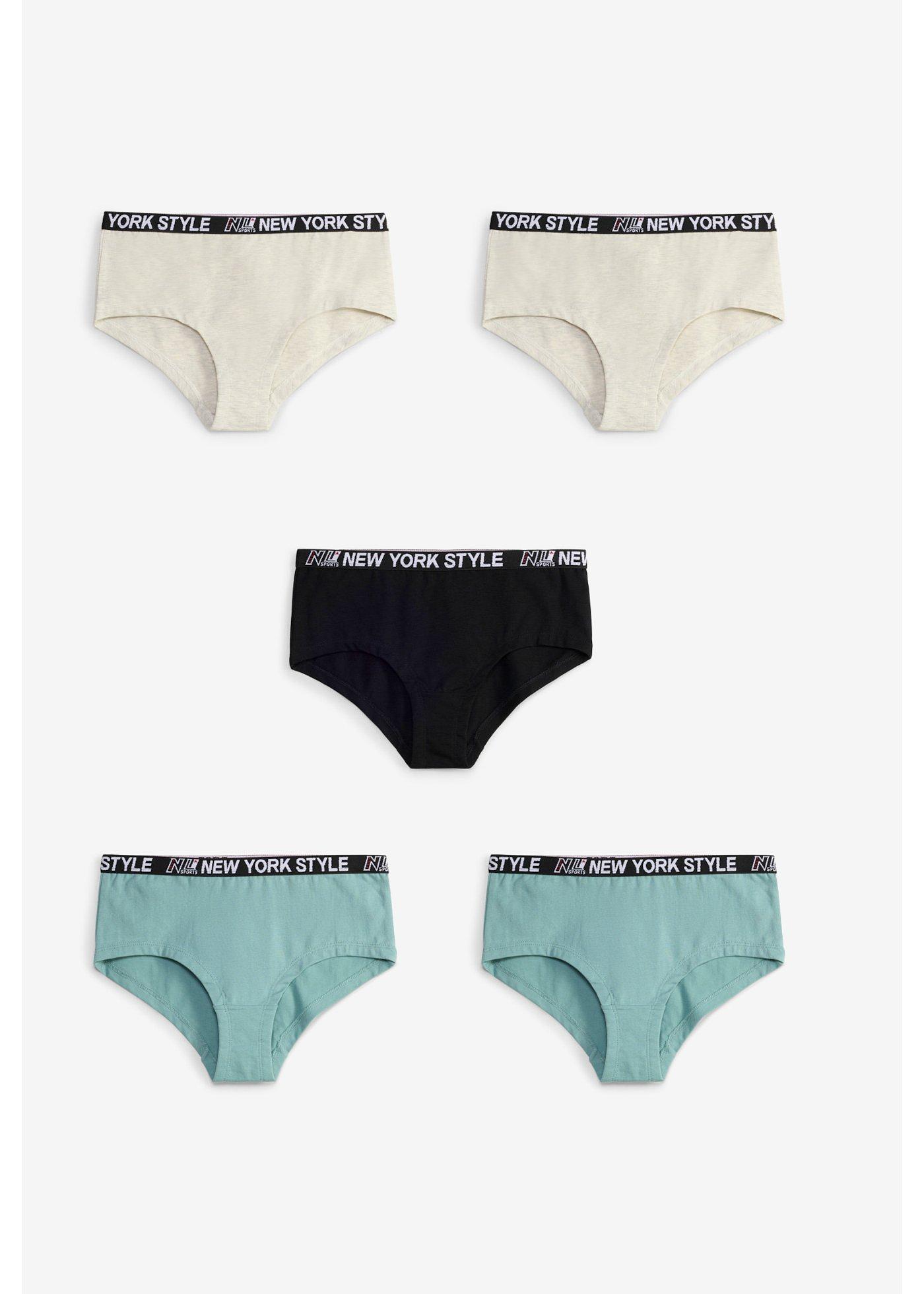 Figi panty  (5 par) - Bonprix