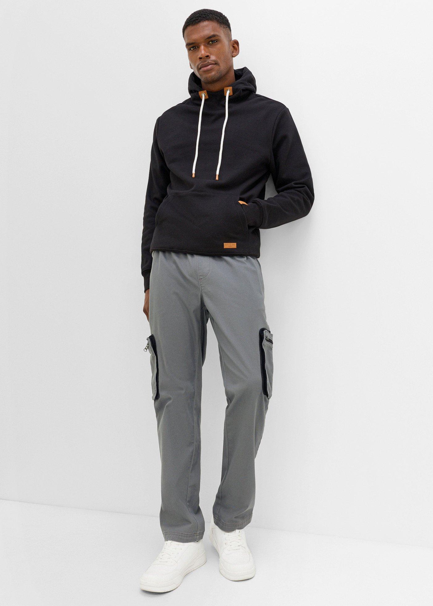Spodnie regular fit, z praktycznymi kieszeniami, straight - Bonprix
