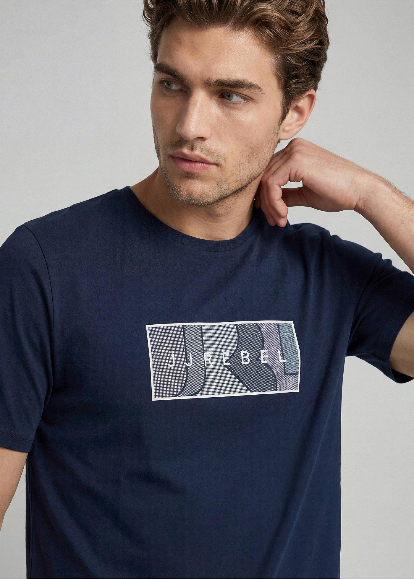 T-shirt JJ REBEL z czystej bawełny - Bonprix