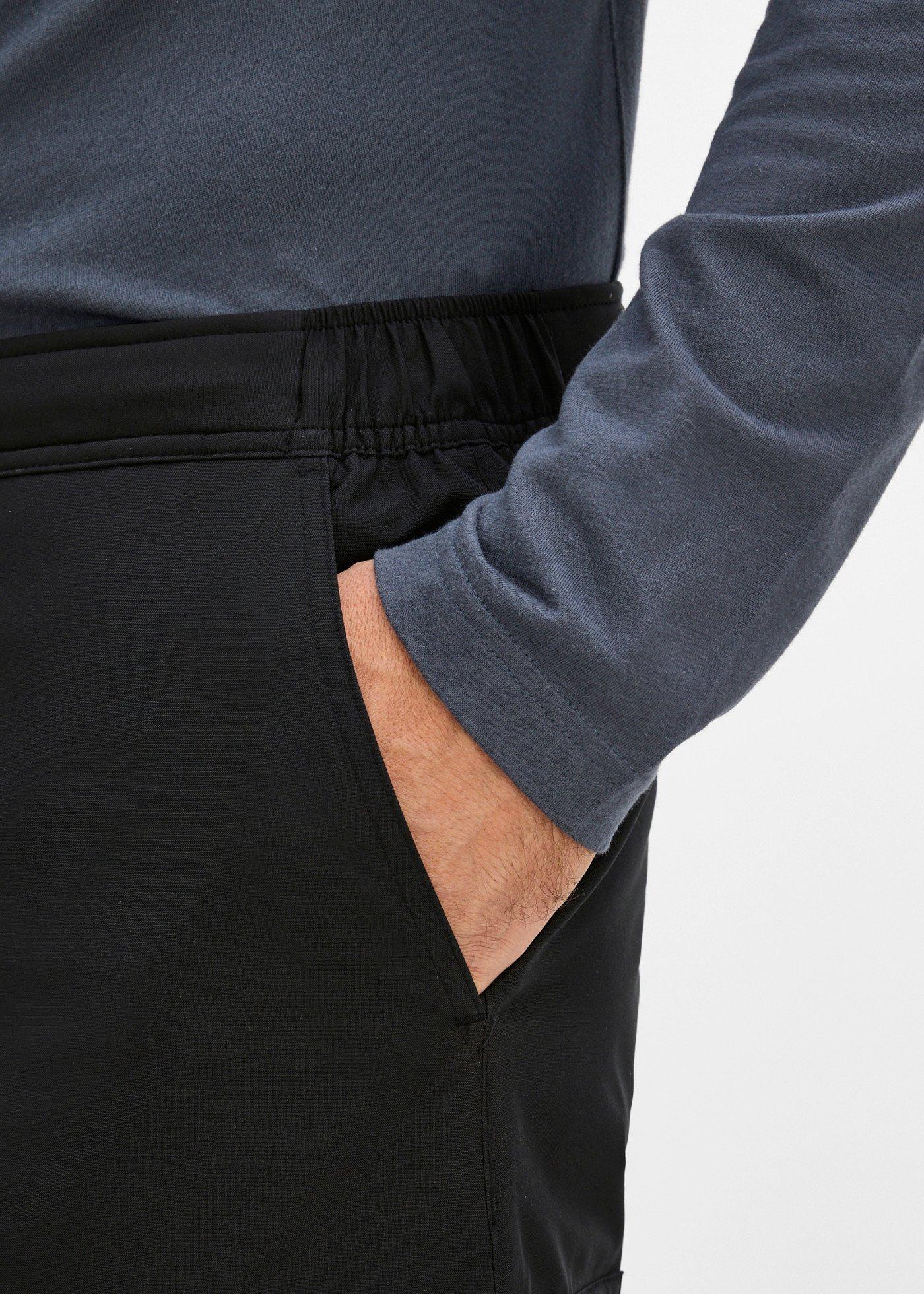 Spodnie wodoodporne, termoaktywne, loose fit straight - Bonprix