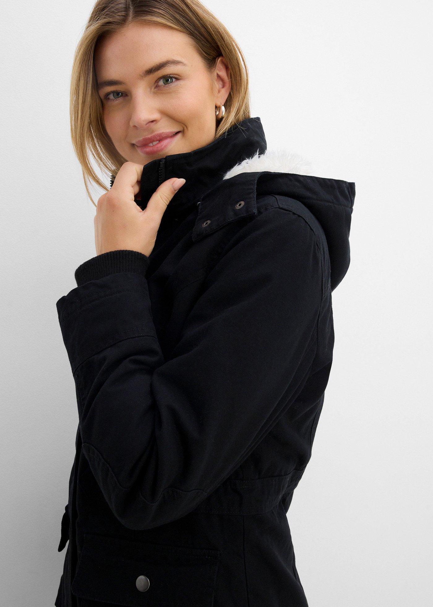 Parka bawełniana ocieplana - Bonprix