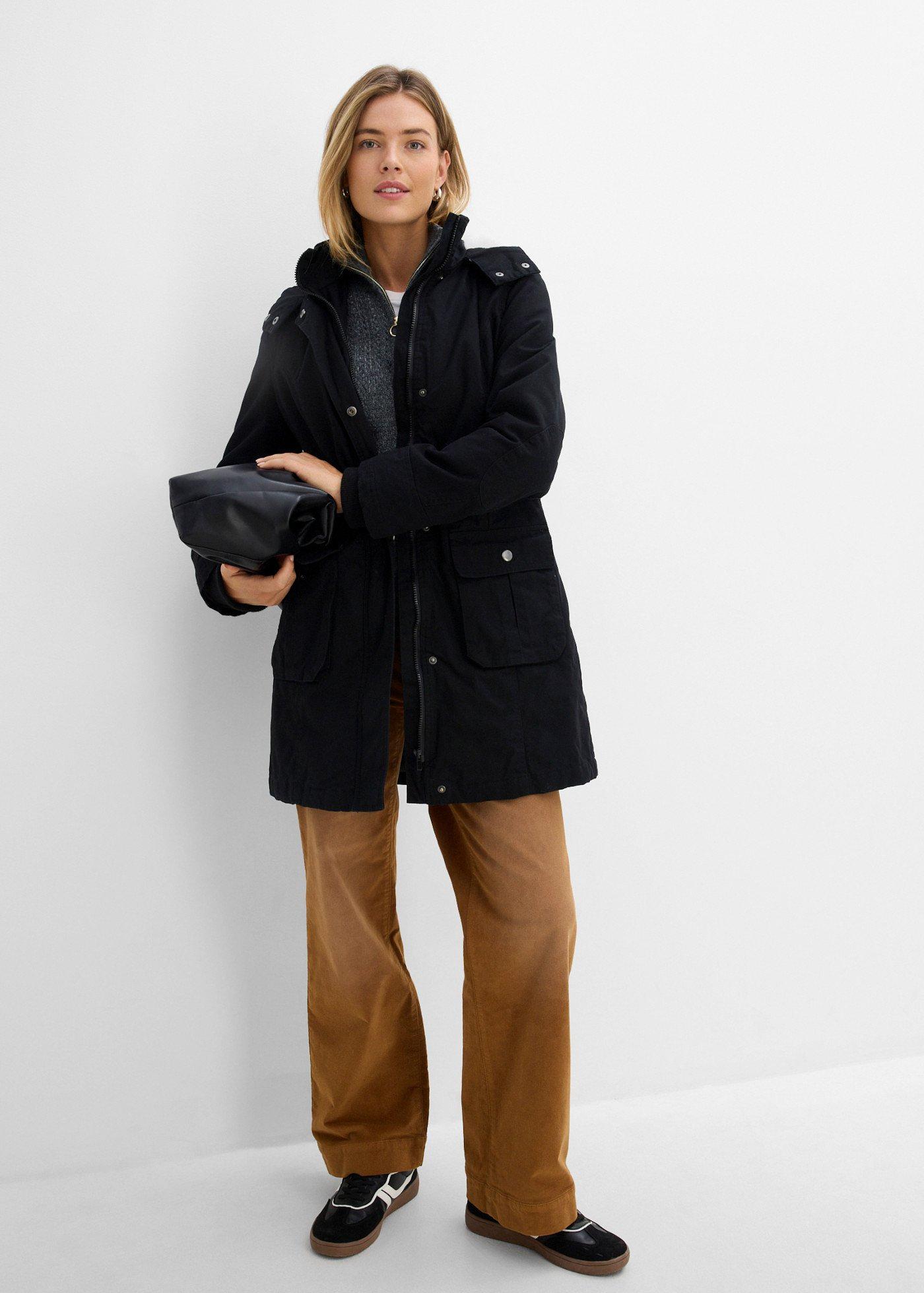 Parka bawełniana ocieplana - Bonprix