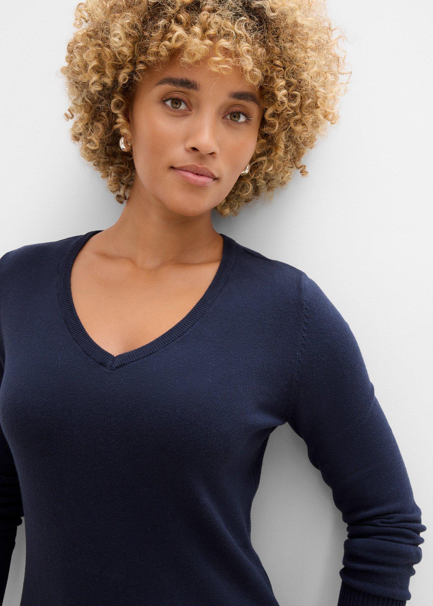 Sweter z cienkiej dzianiny - Bonprix
