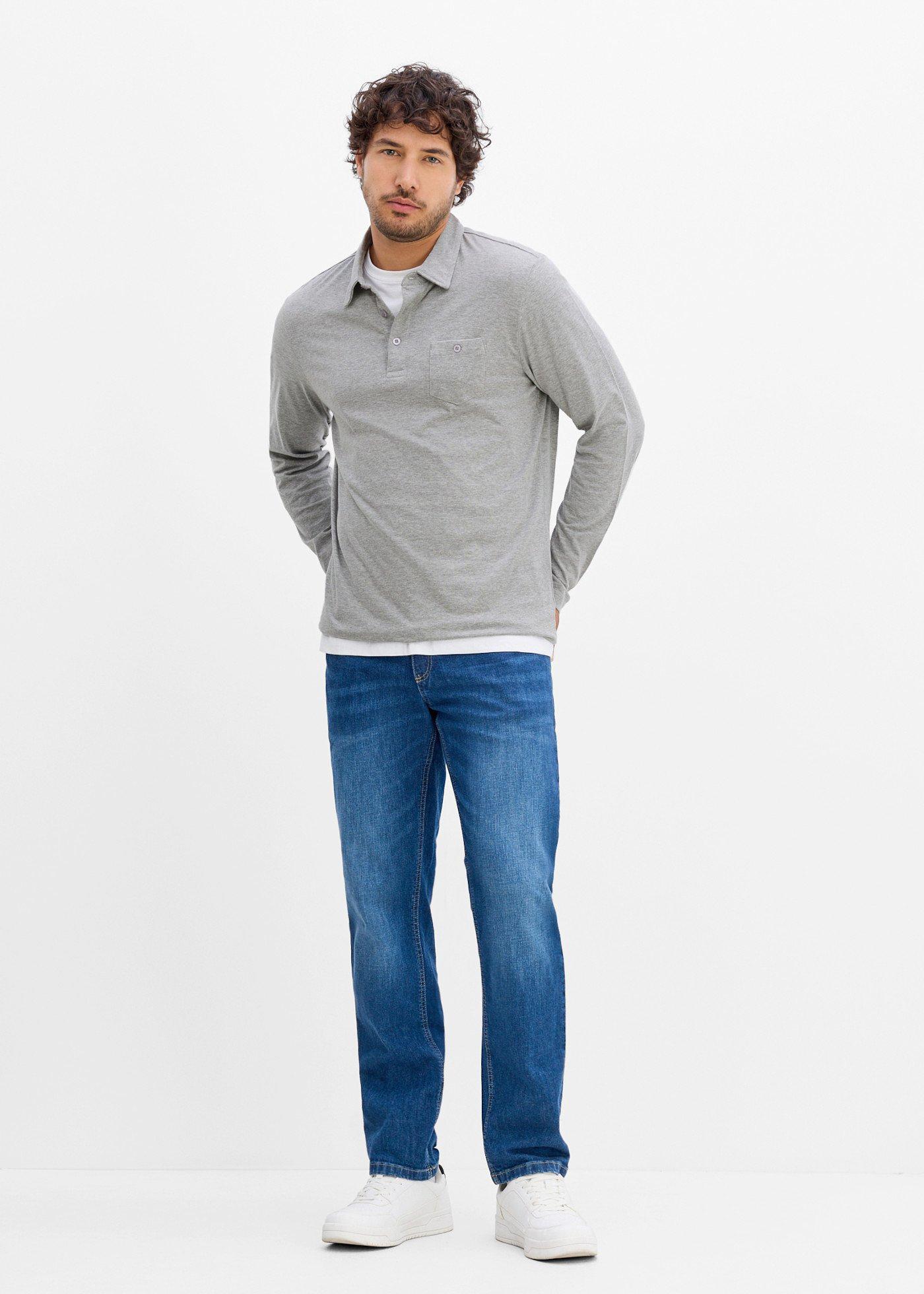 Koszulka polo, długi rękaw (2 szt.) - Bonprix
