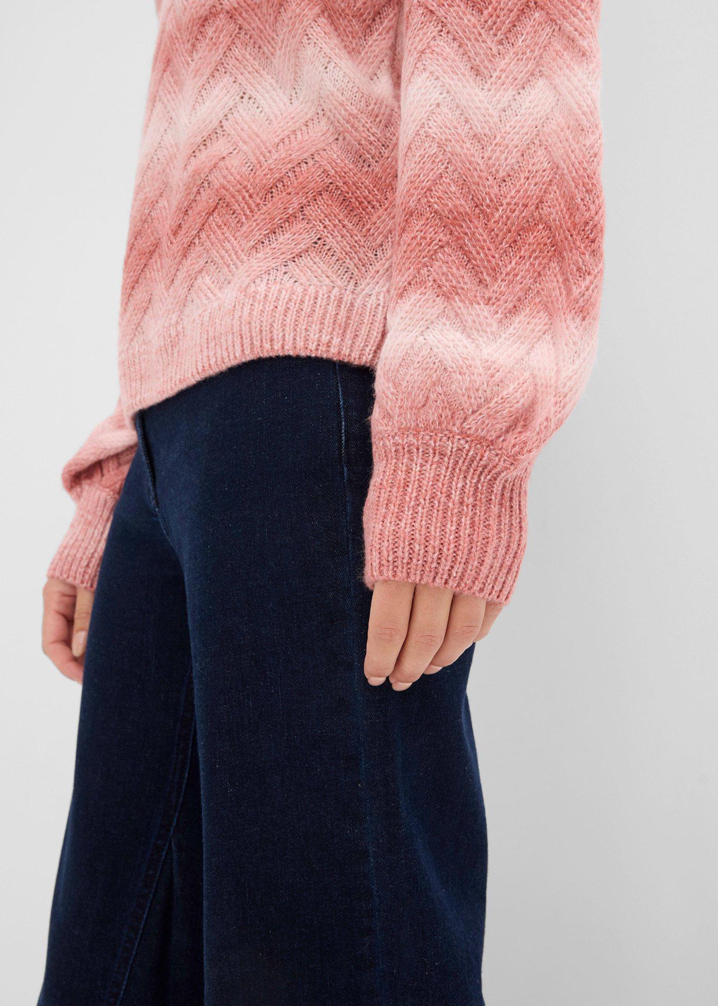 Sweter o pudełkowym kroju - Bonprix