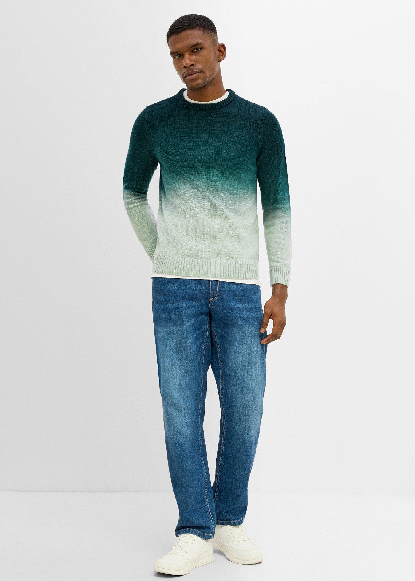 Cienki sweter, regular fit - Bonprix