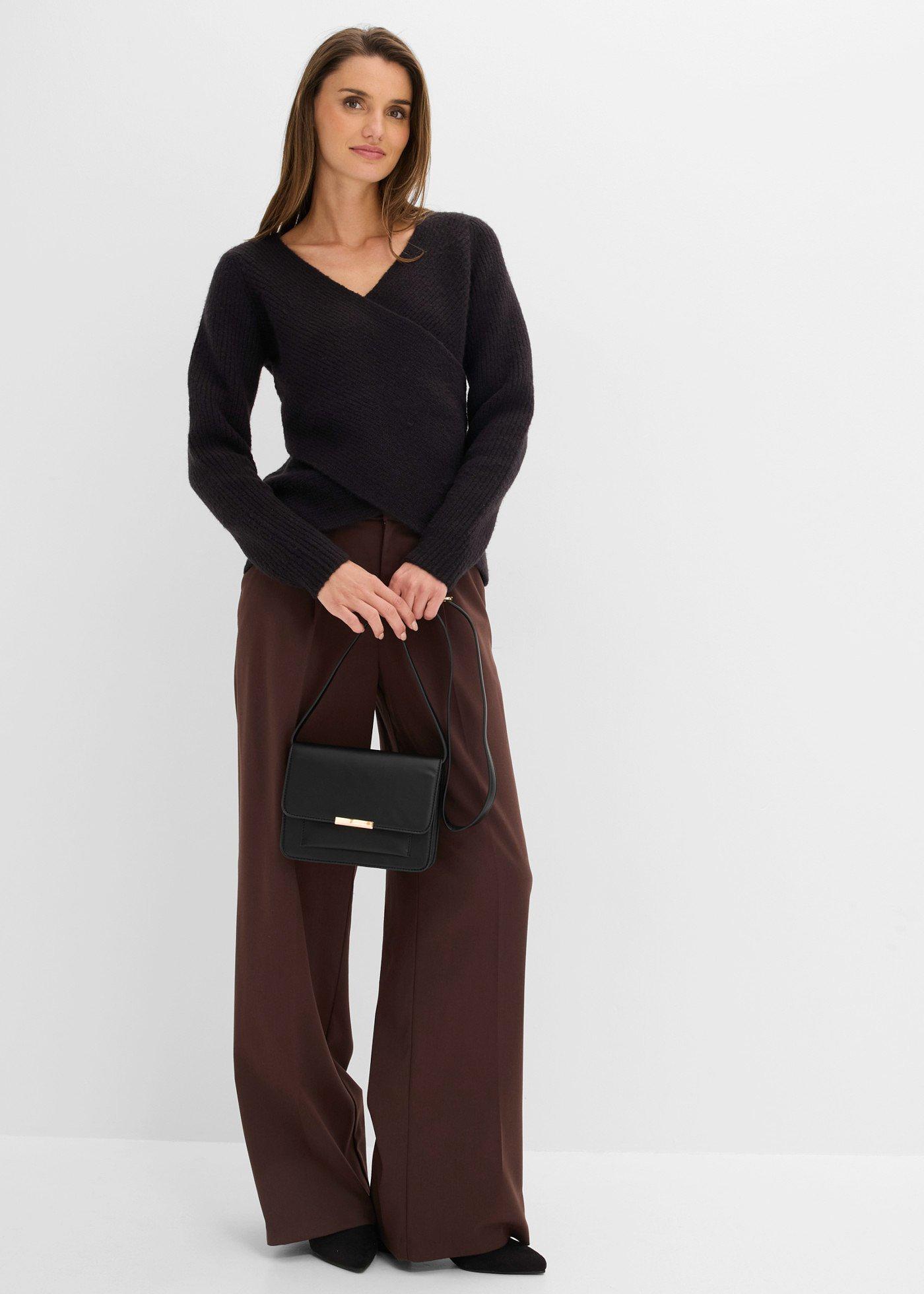 Sweter kopertowy - Bonprix