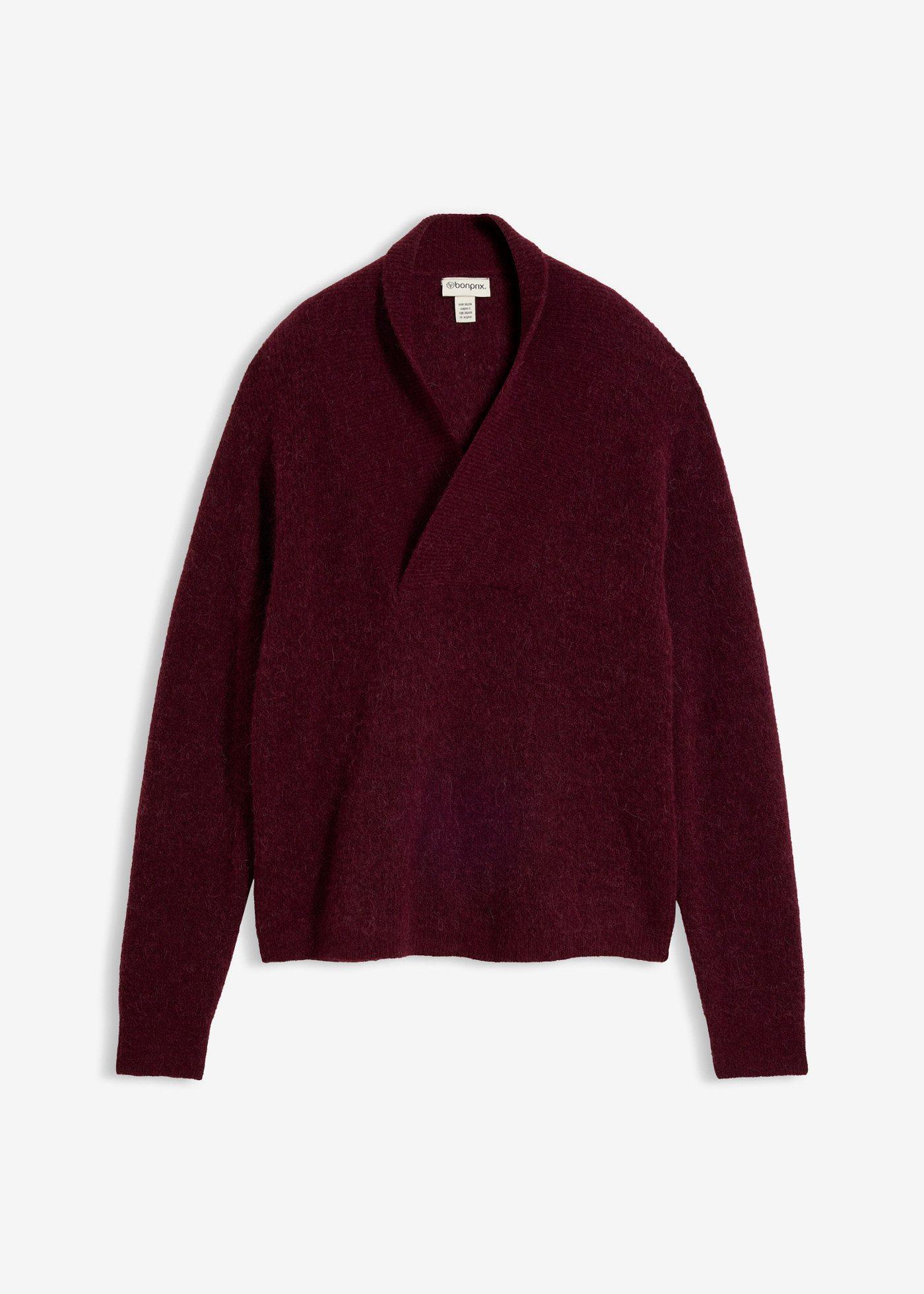 Pull doux en alpaga mélangé