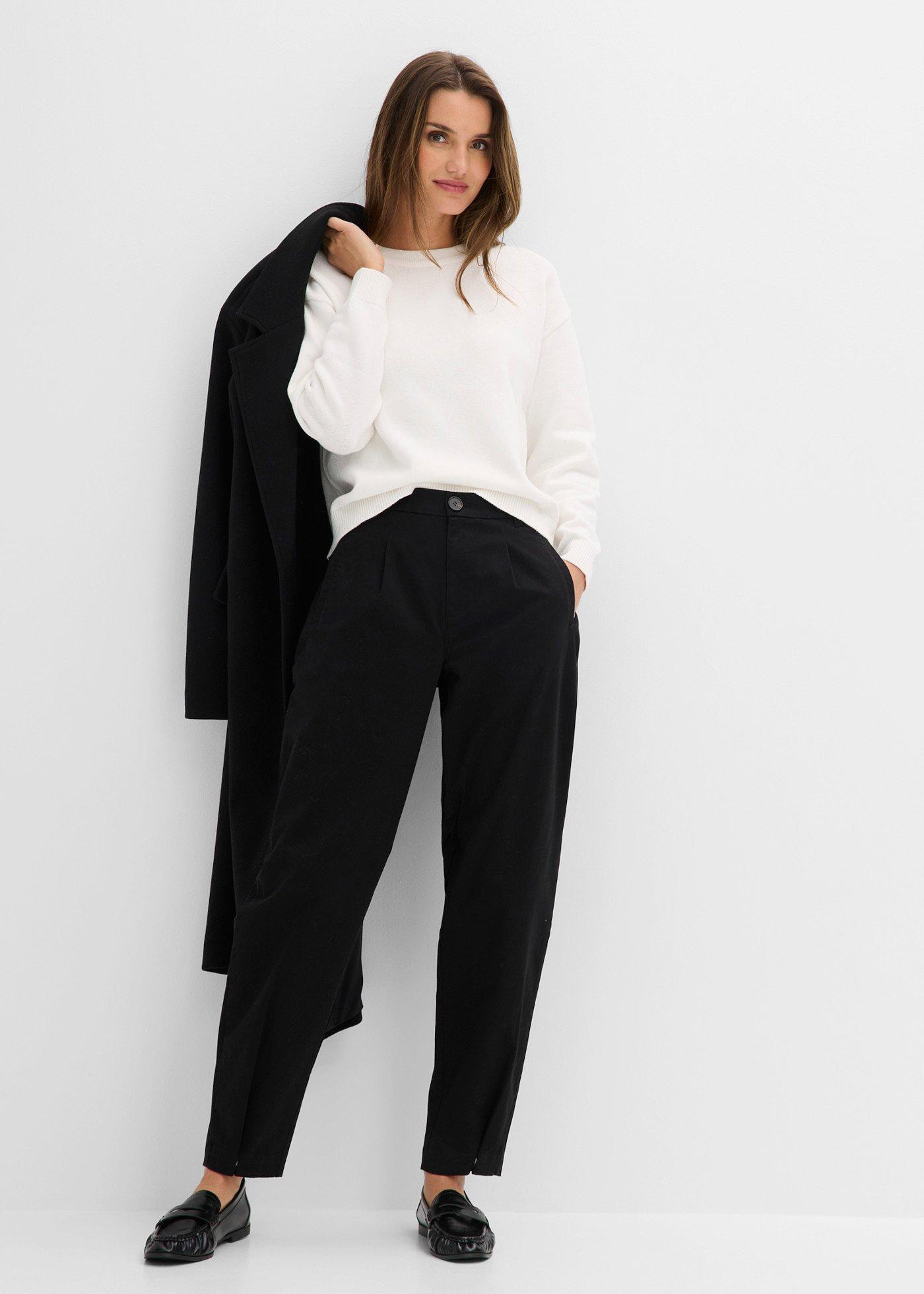 Spodnie barrel fit - Bonprix