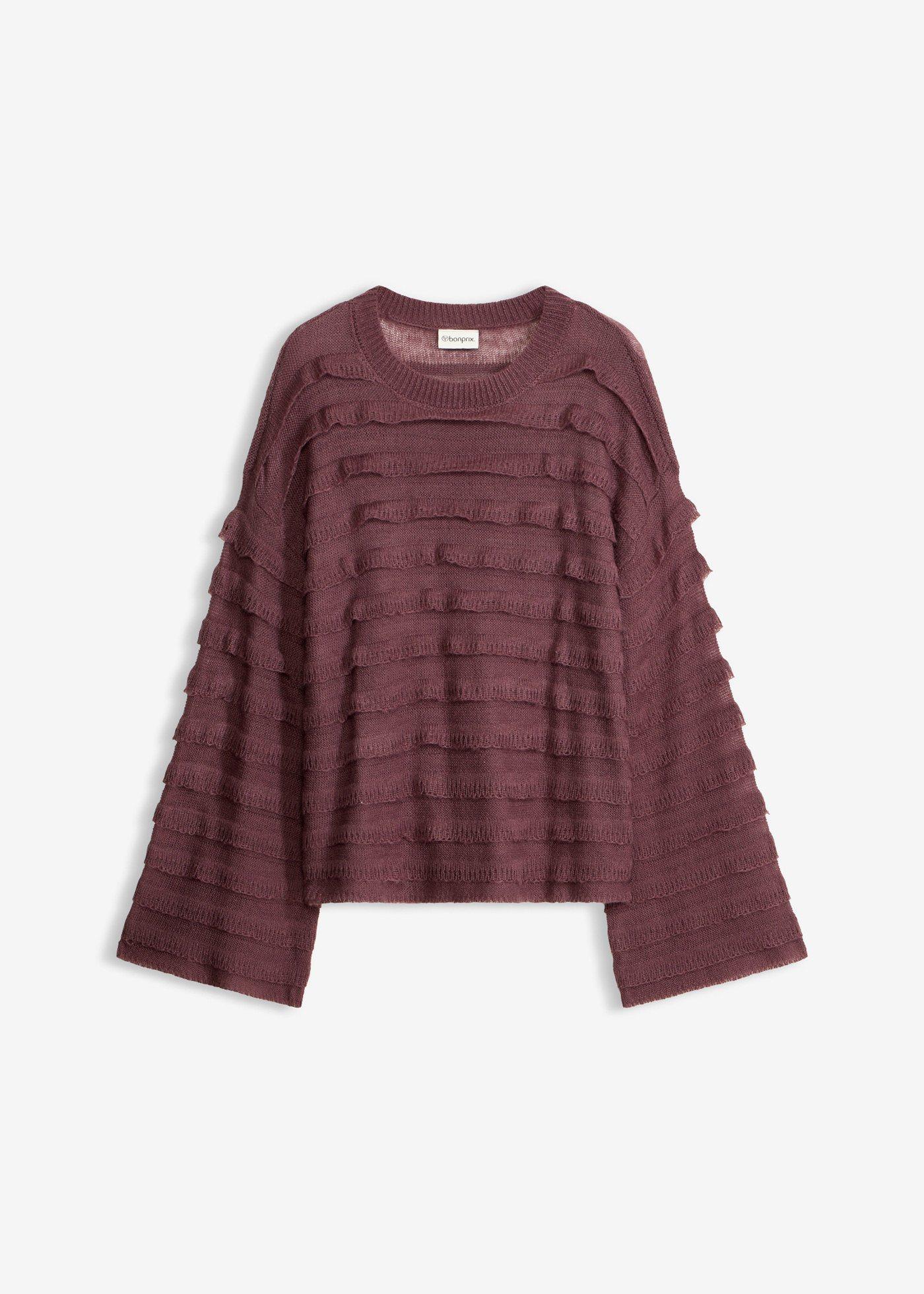 Pull oversize semi-transparent