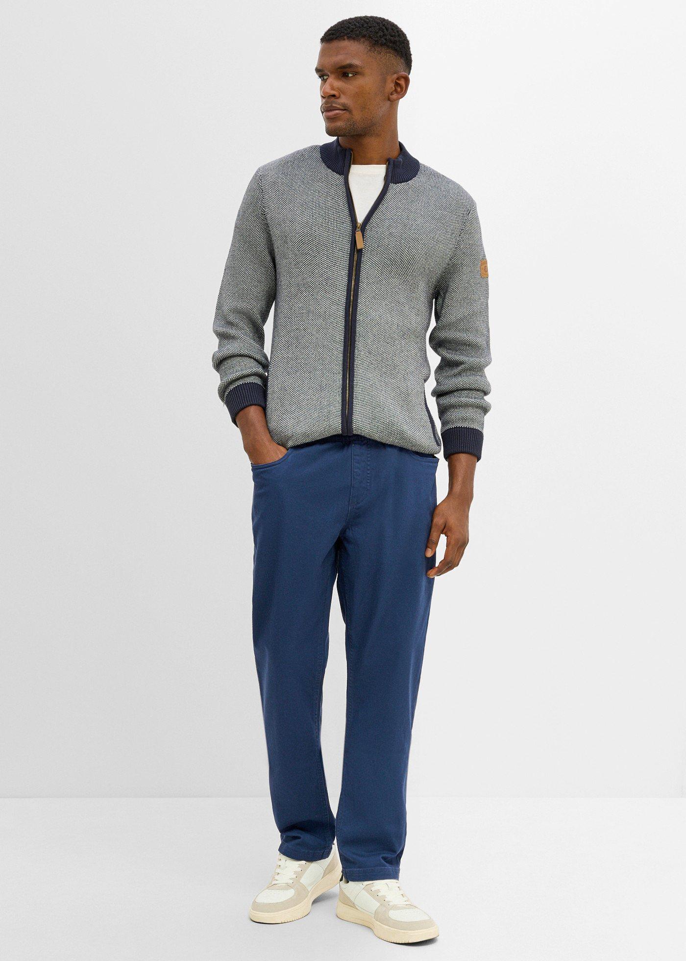Spodnie z gumką w talii, regular fit, straight - Bonprix