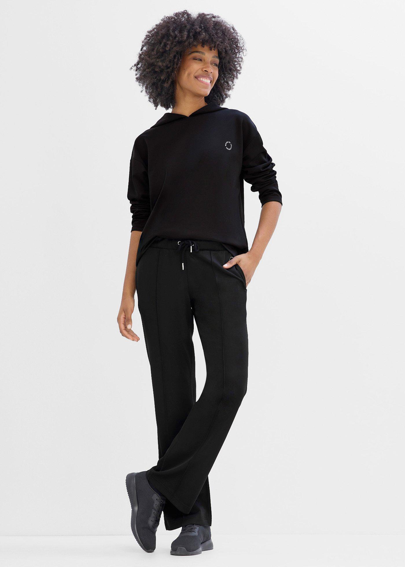 Bluza z kapturem oversize, szybkoschnąca - Bonprix