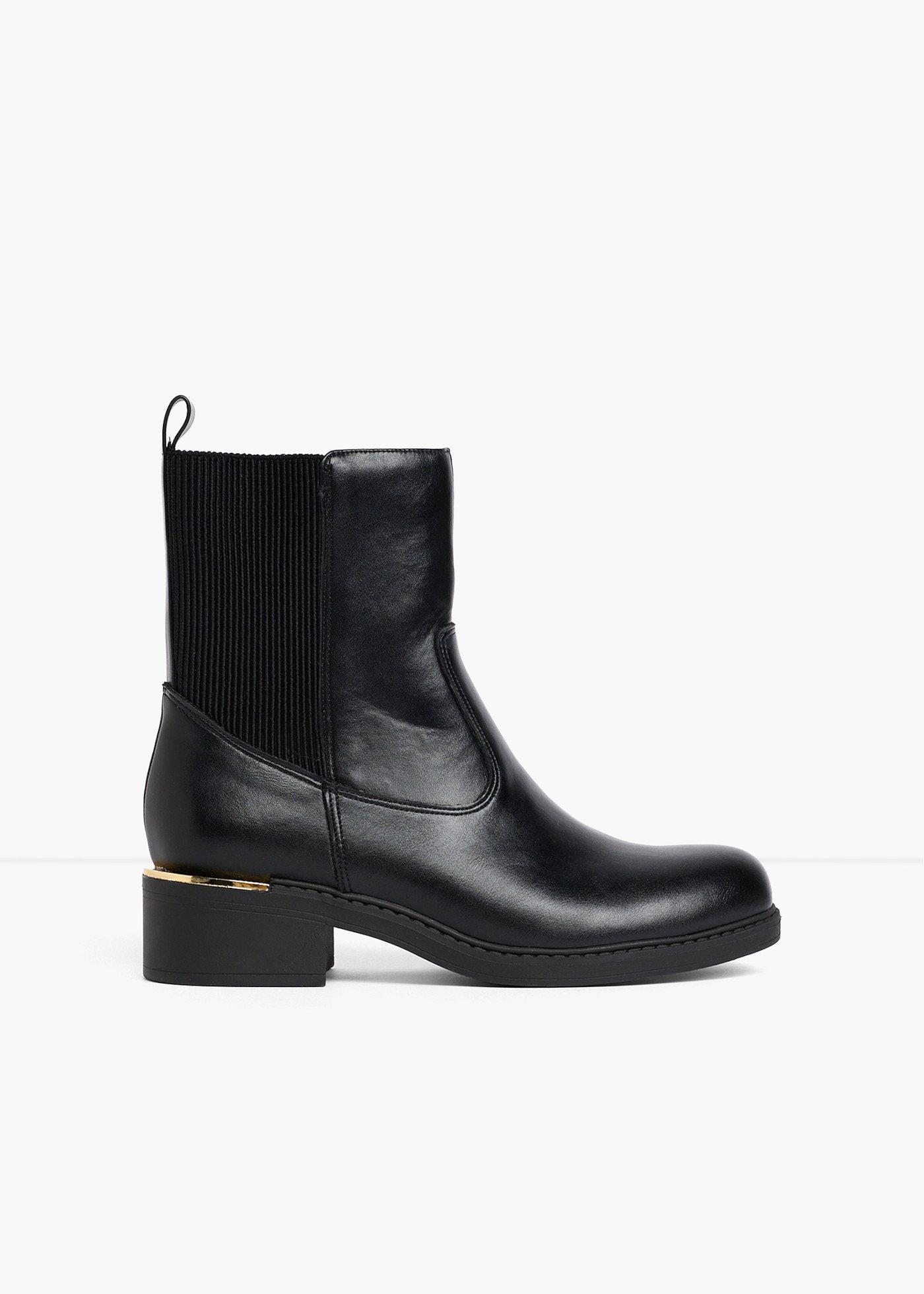 Boots à empiècement élastiqué