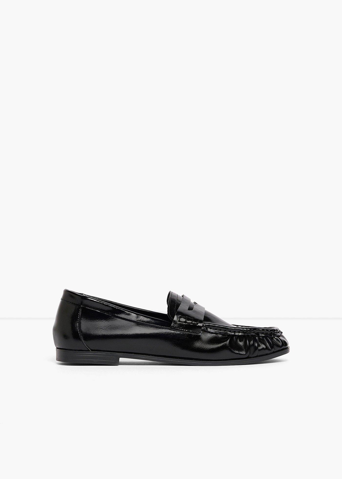 Mocassins à fronces