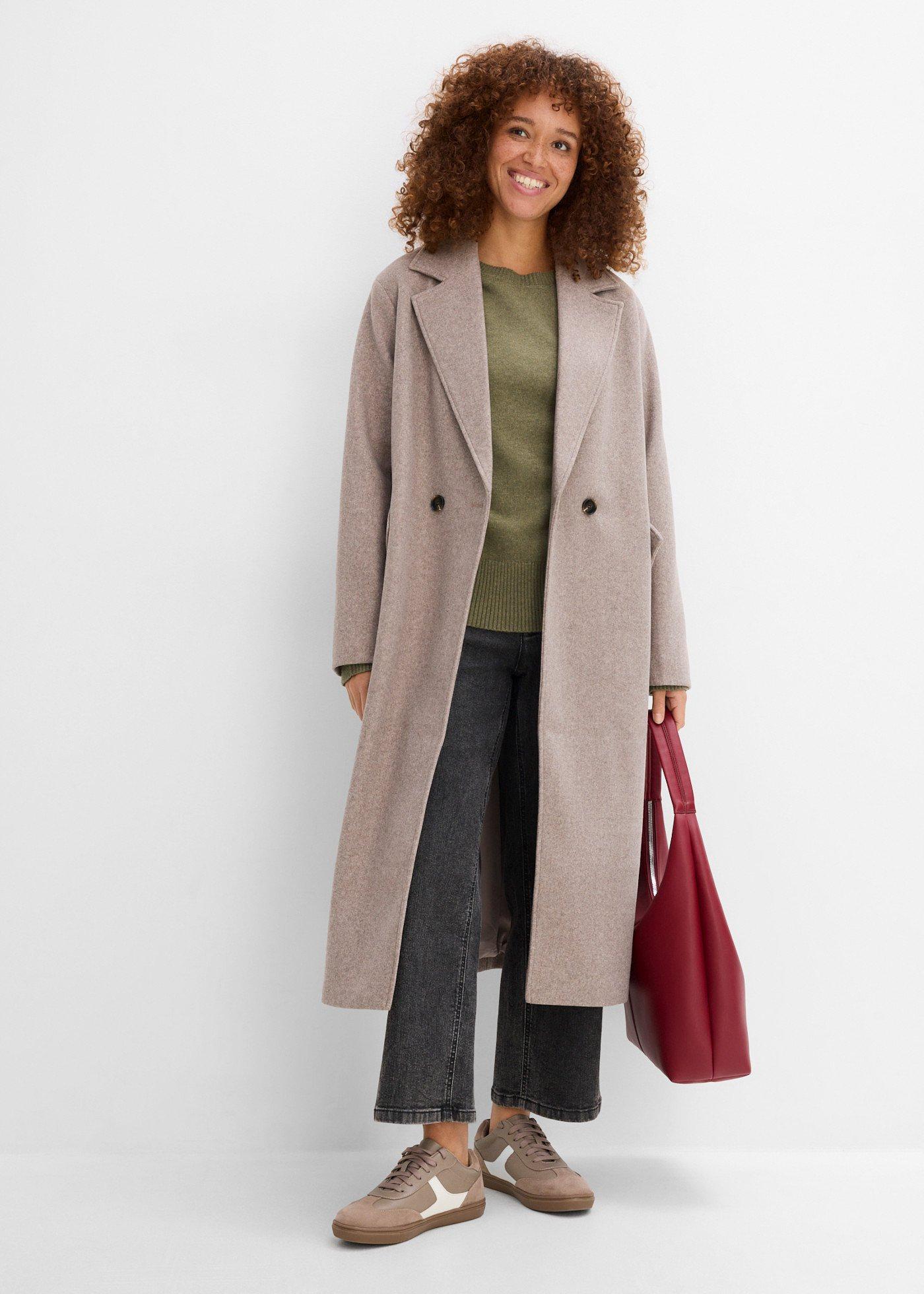 Sweter z mieszanki wiskozy - Bonprix