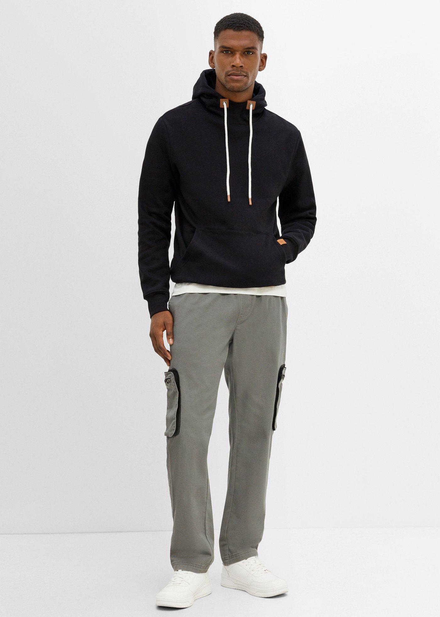 Bluza z kapturem, krój regular fit - Bonprix