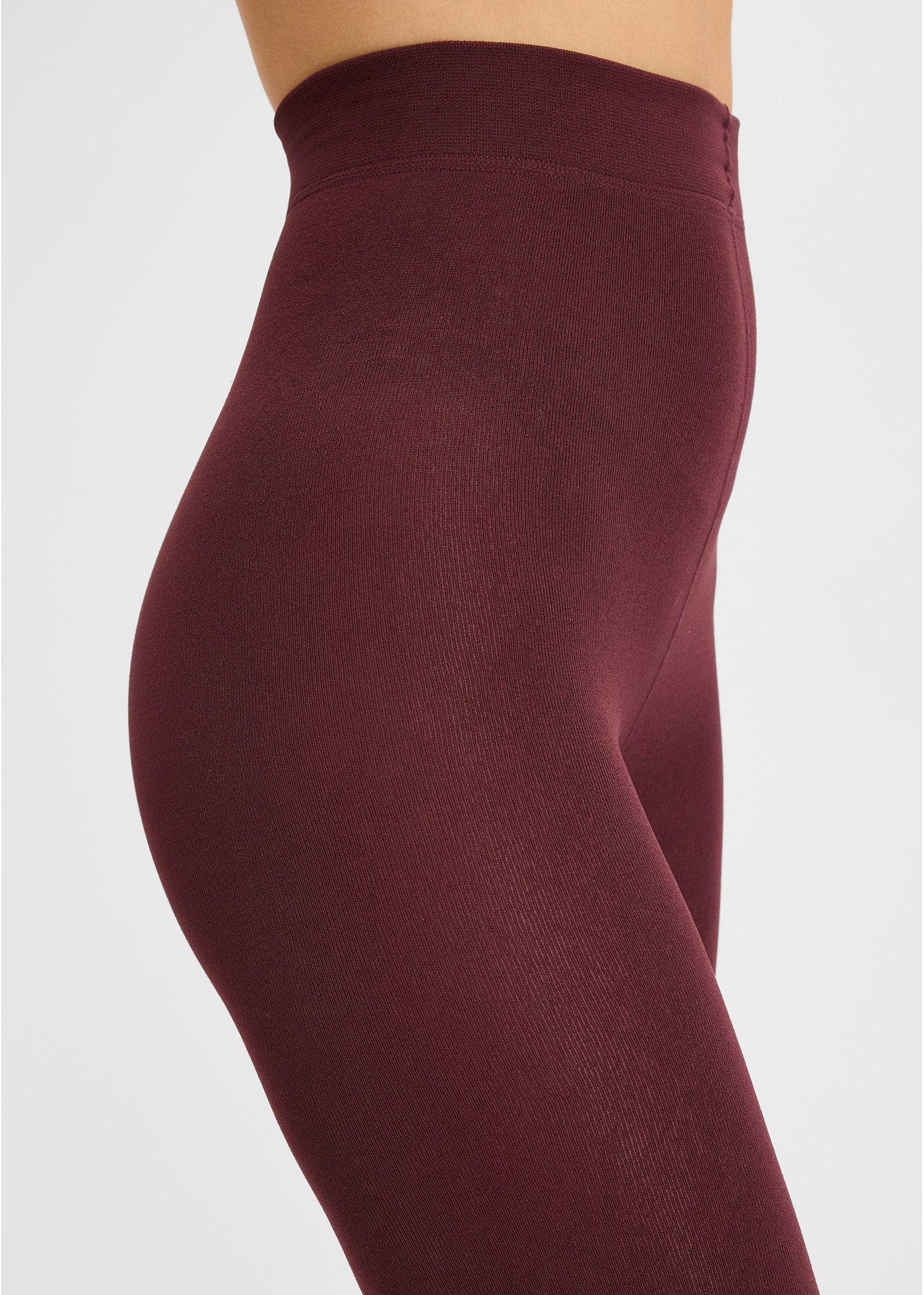 Legginsy termiczne z miękkim polarem 140 DEN - Bonprix
