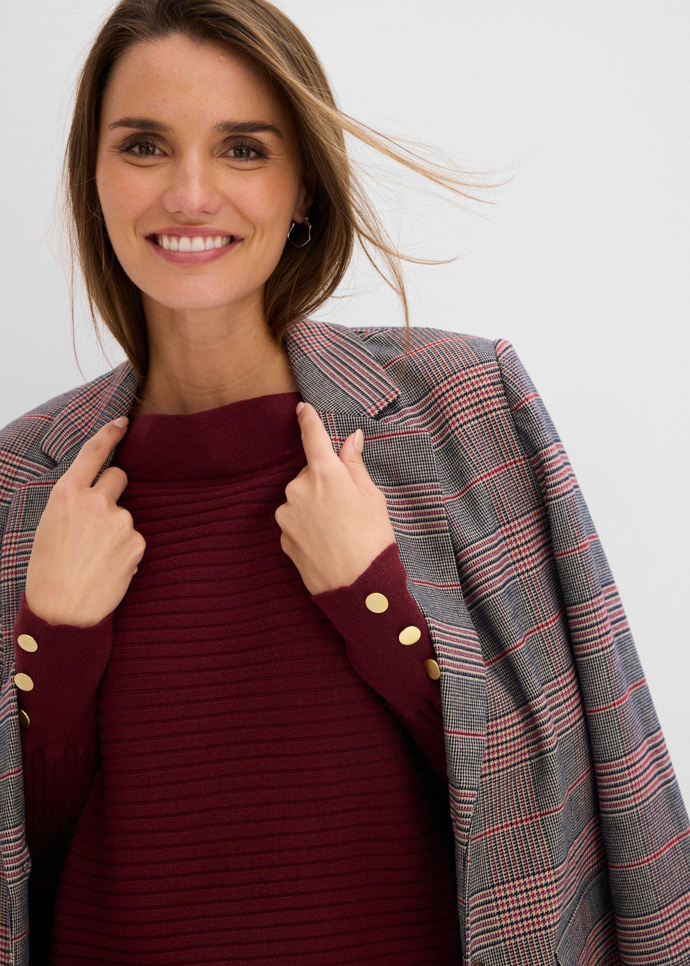 Cienki sweter z mieszanki wiskozy - Bonprix