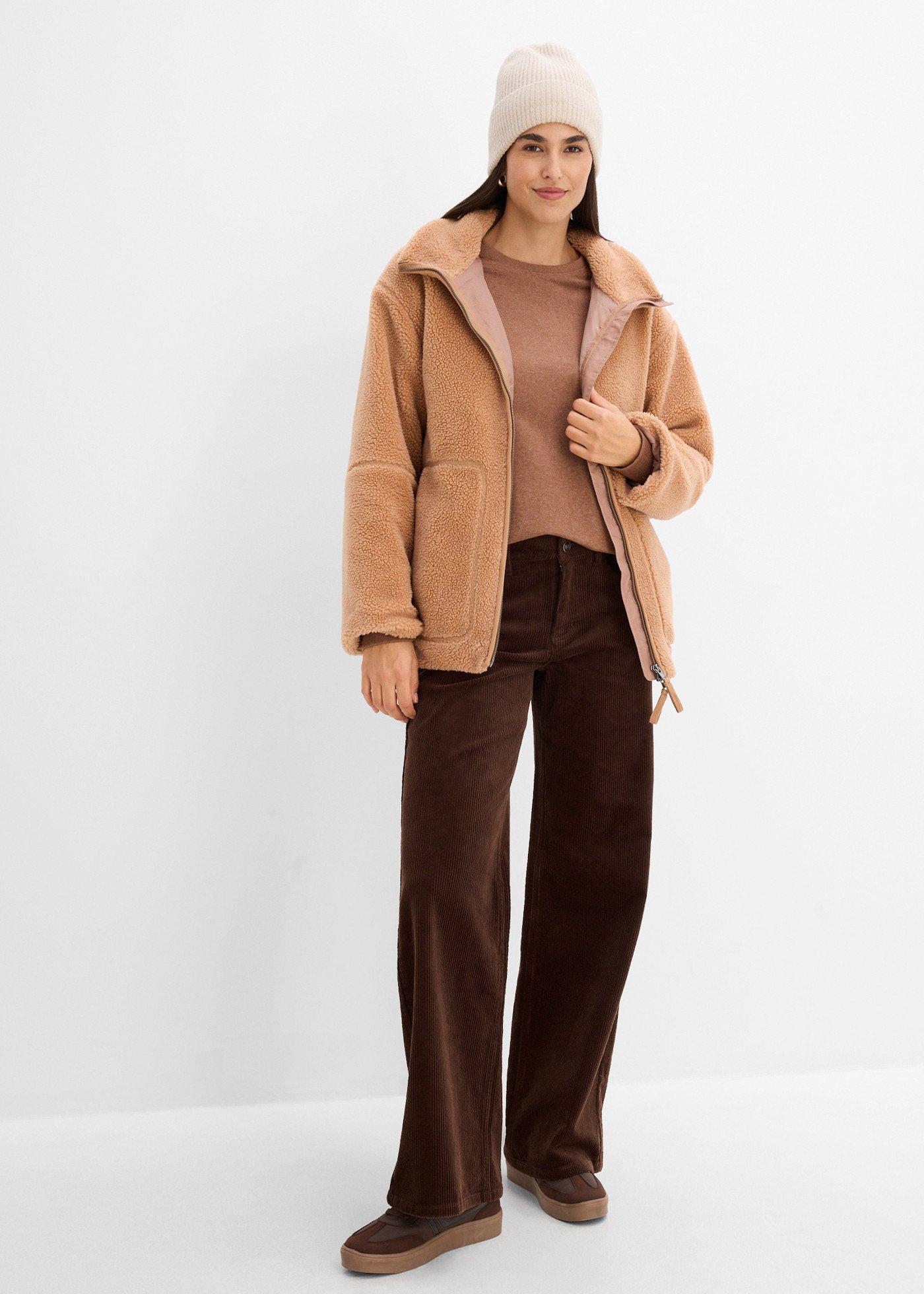 Bluza z mieszanki bawełny - Bonprix